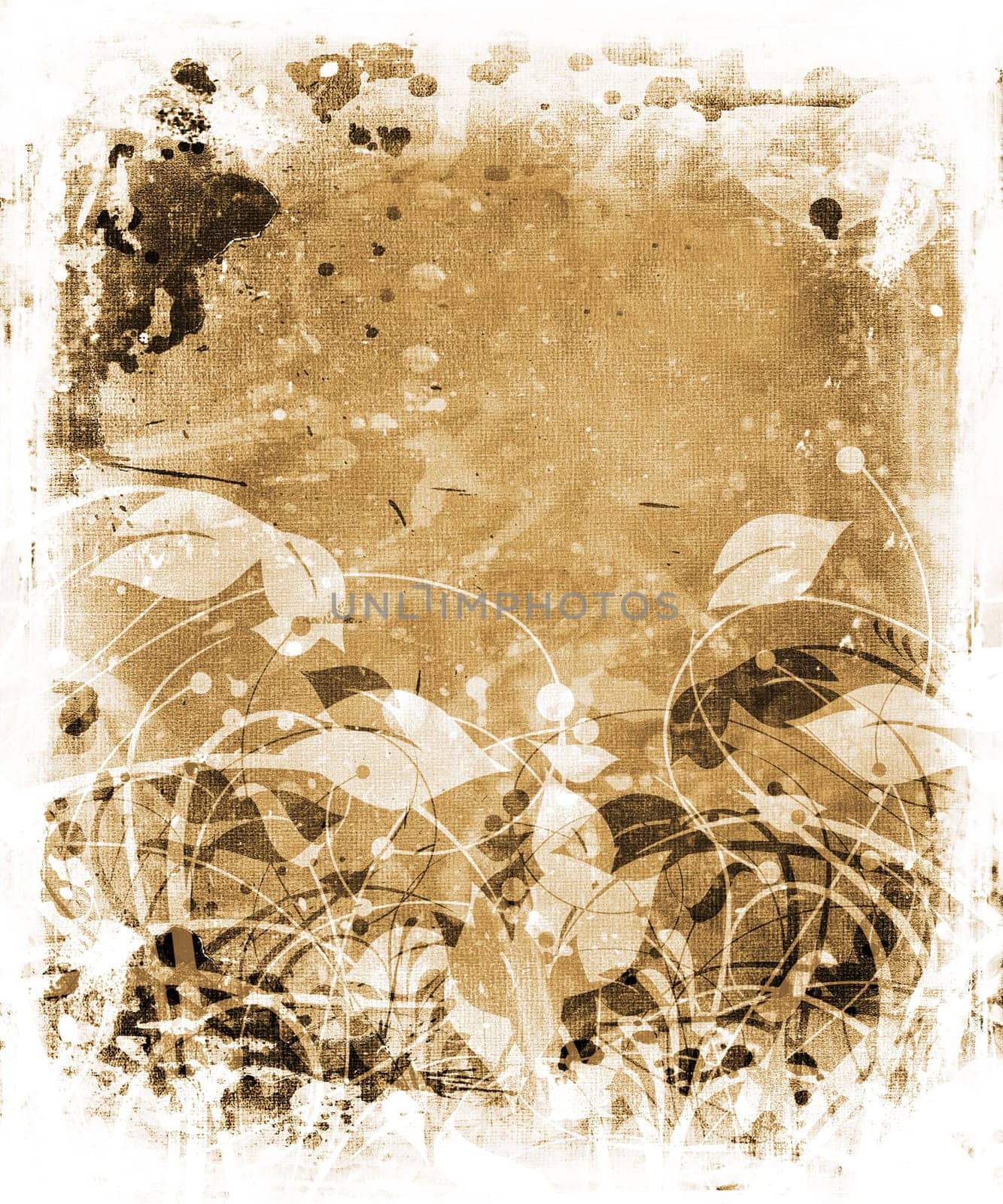 Floral grunge