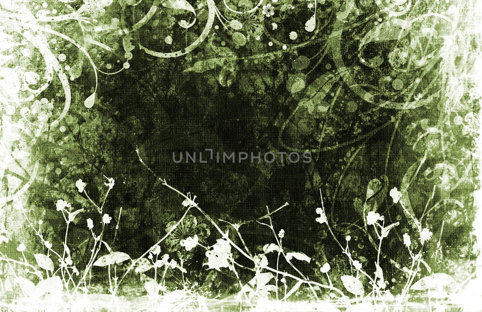 Floral grunge