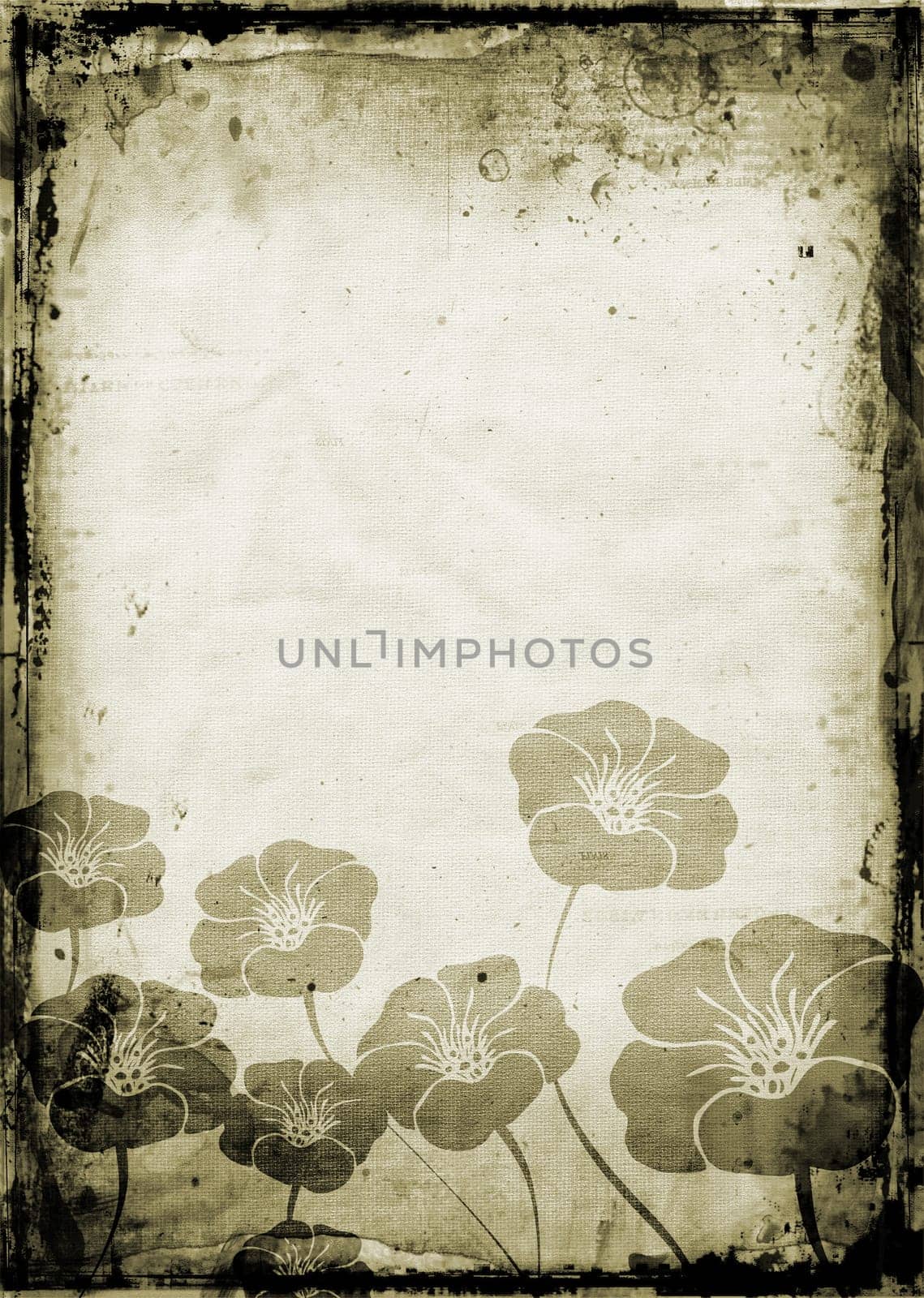 Floral grunge