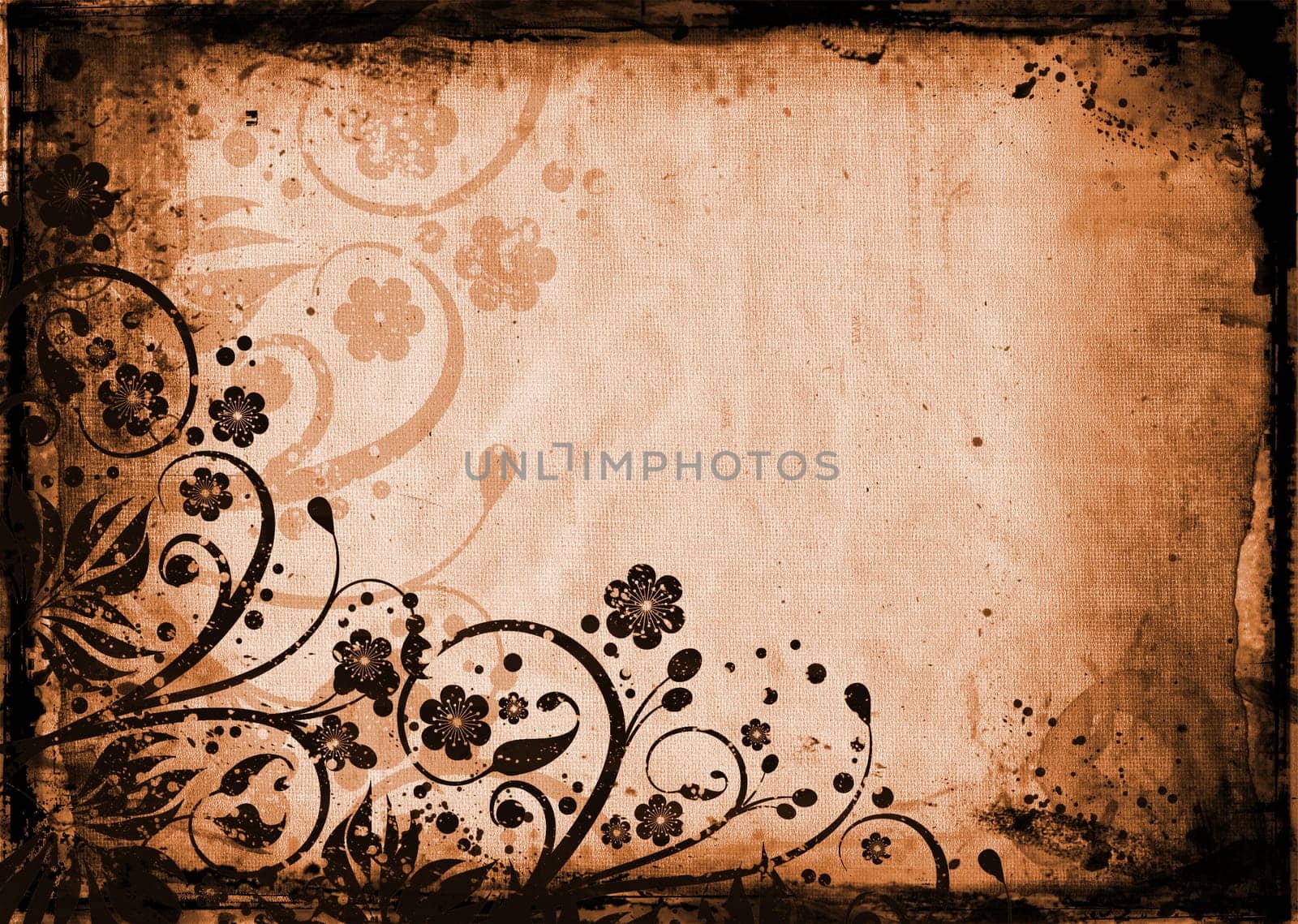 Floral grunge