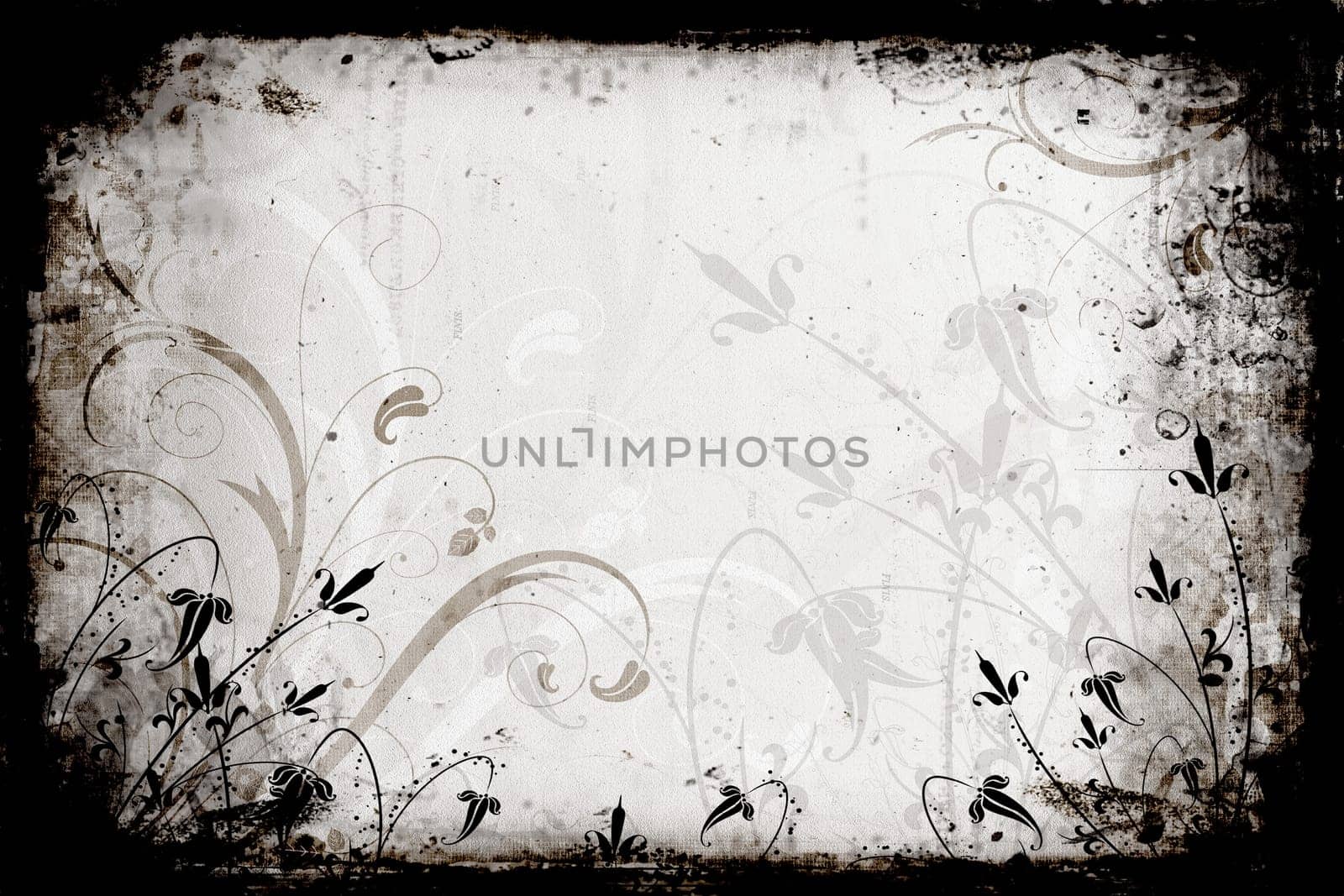 Floral grunge