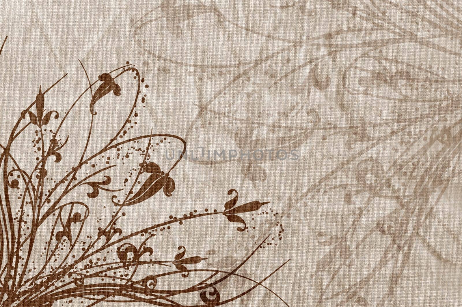 Floral grunge