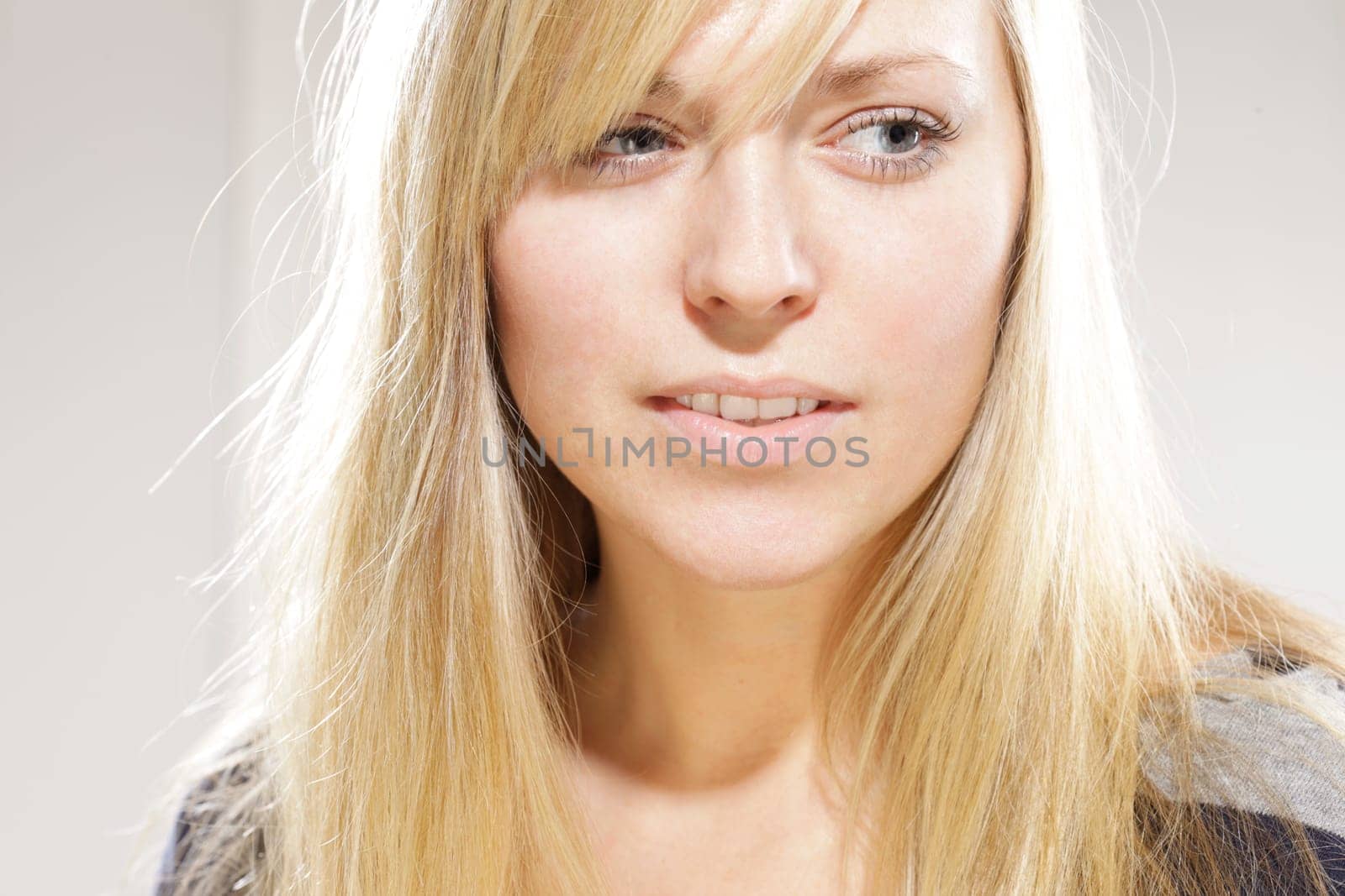 Blonde model