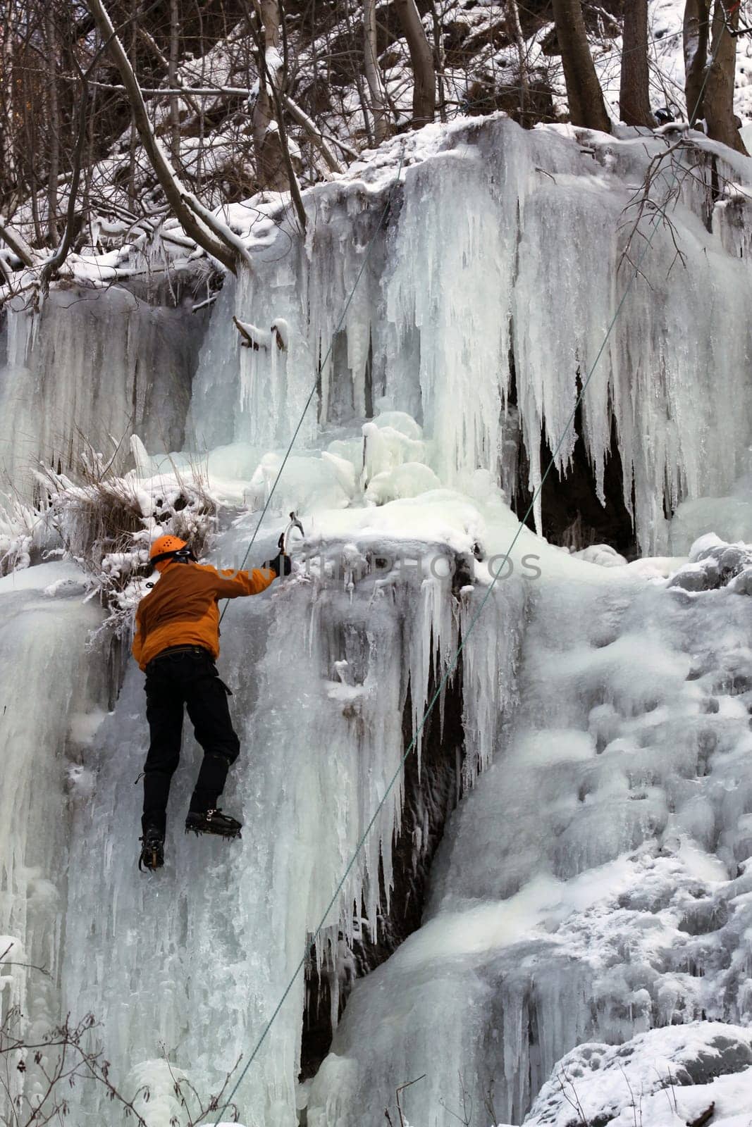 Ice climbing