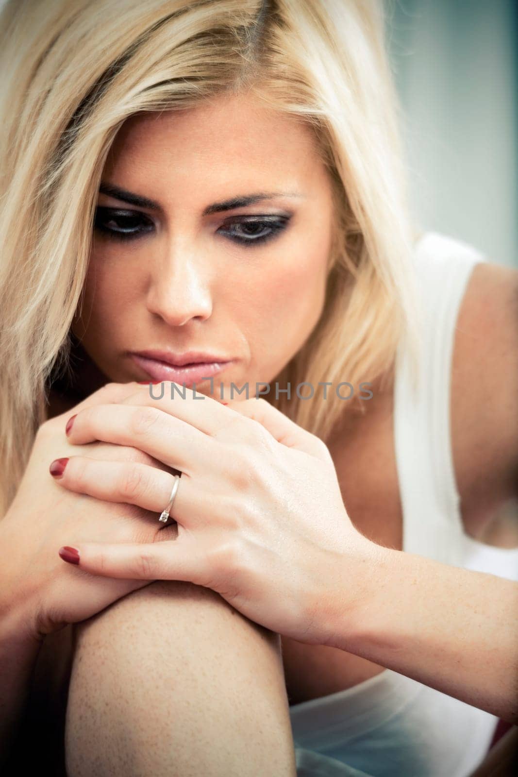 amazed woman