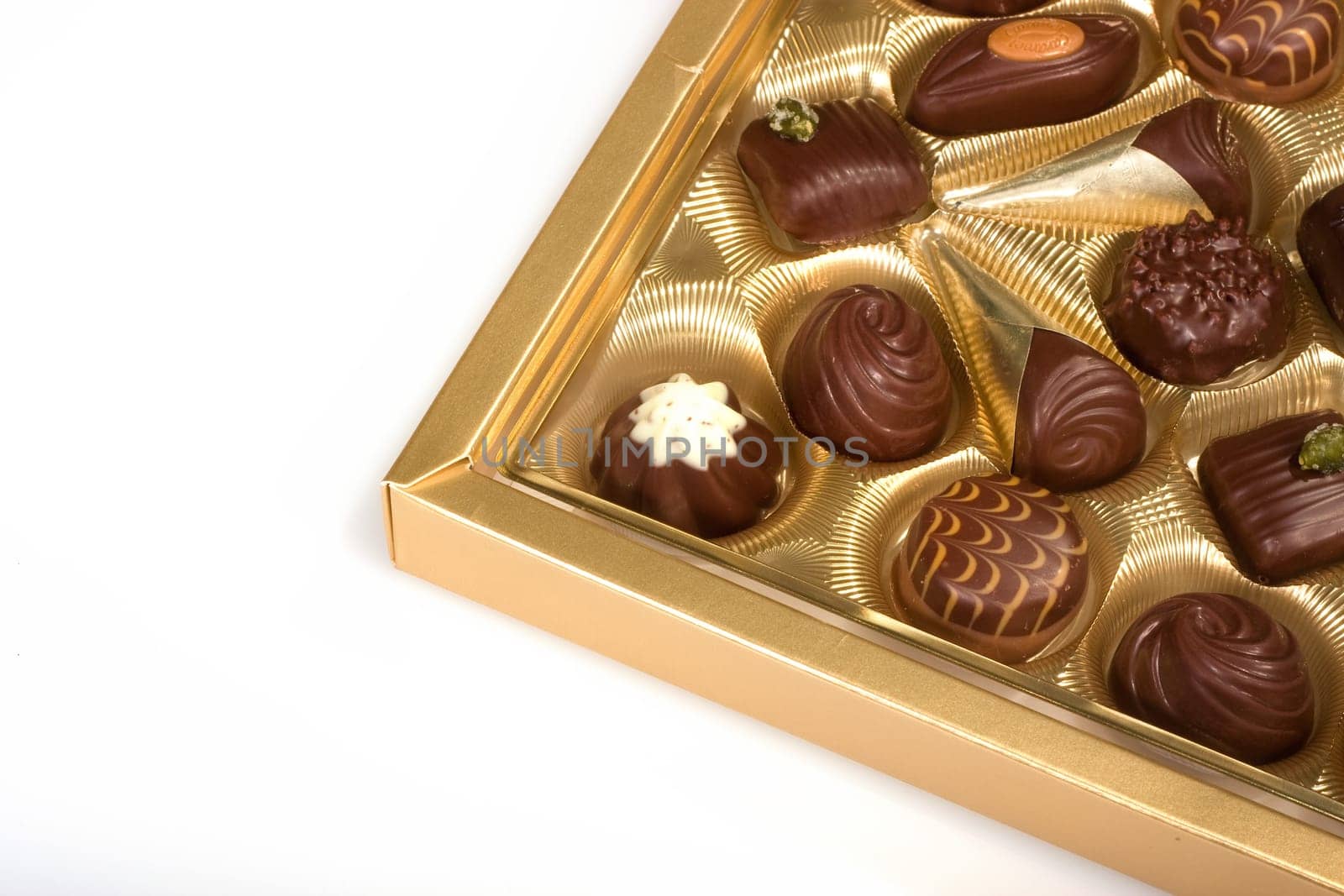 Close-up of Candy on white background