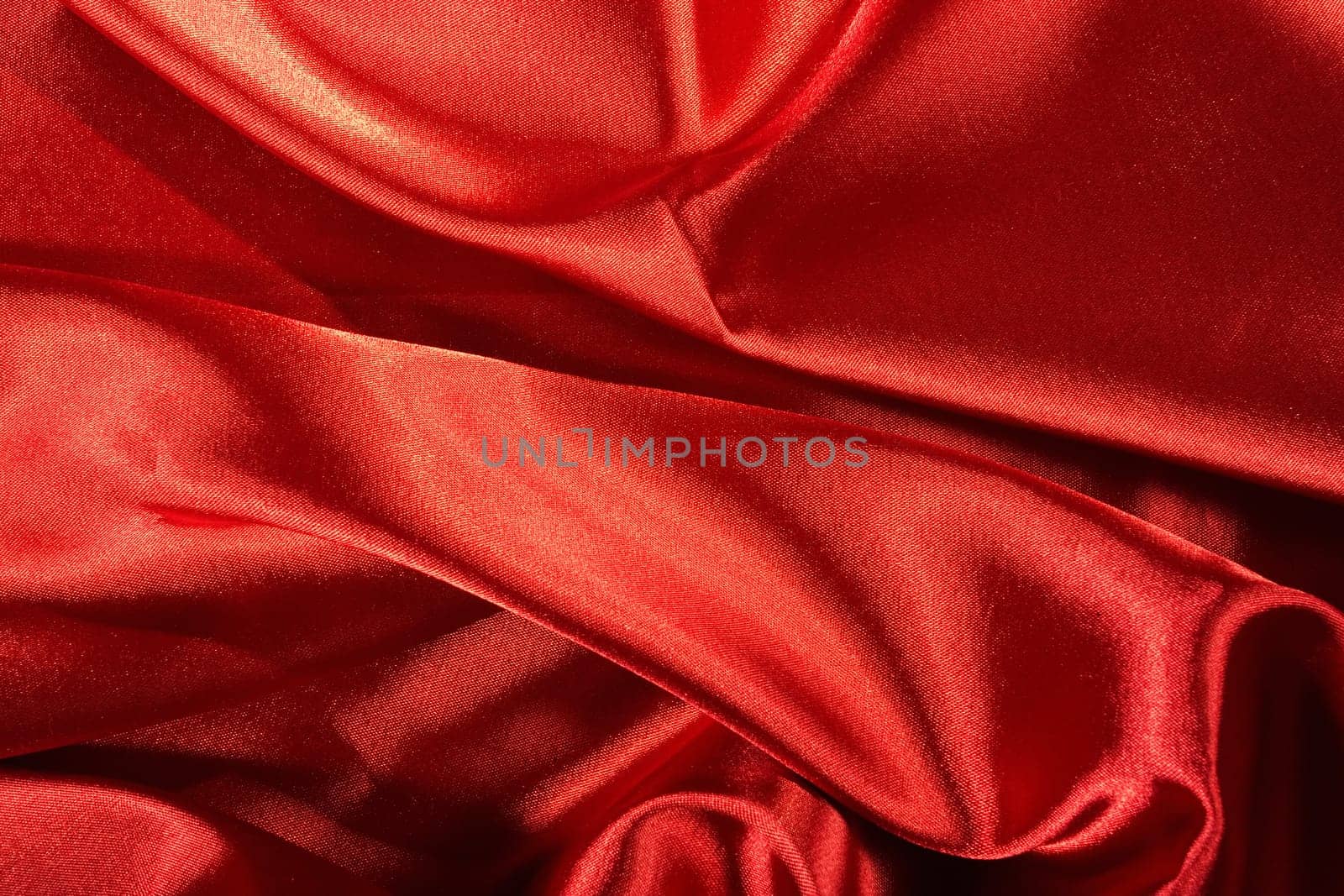 Elegant and soft red satin background