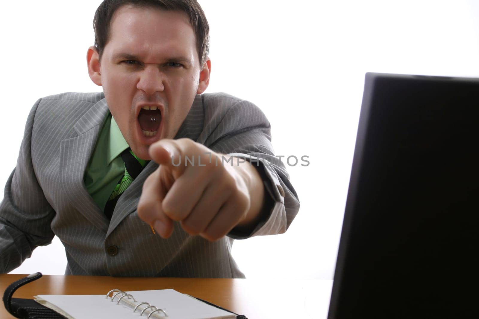 Disgruntled boss
