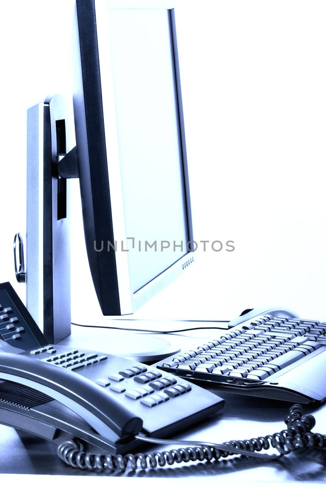 Business concept  - high key