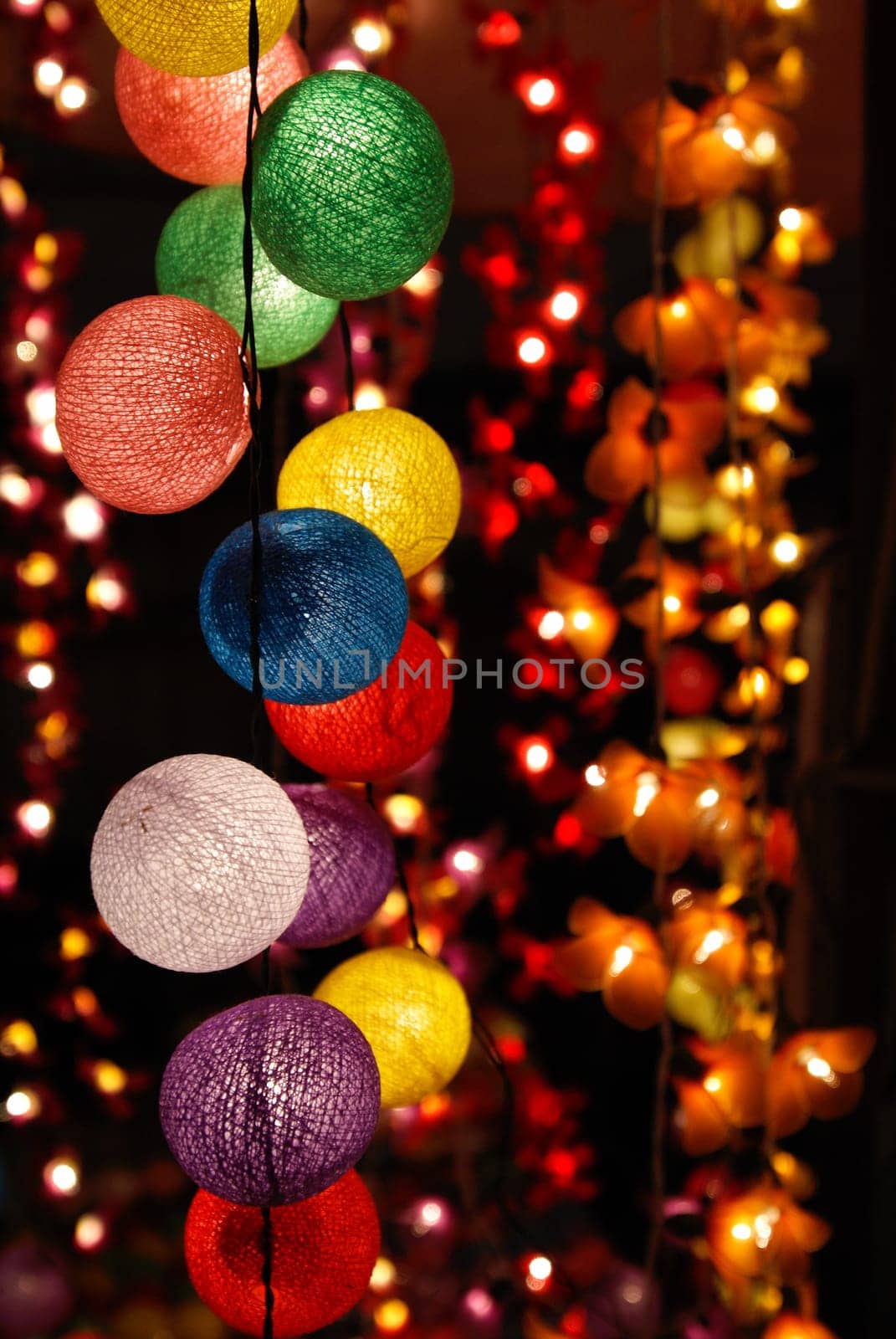 Colorful lamps