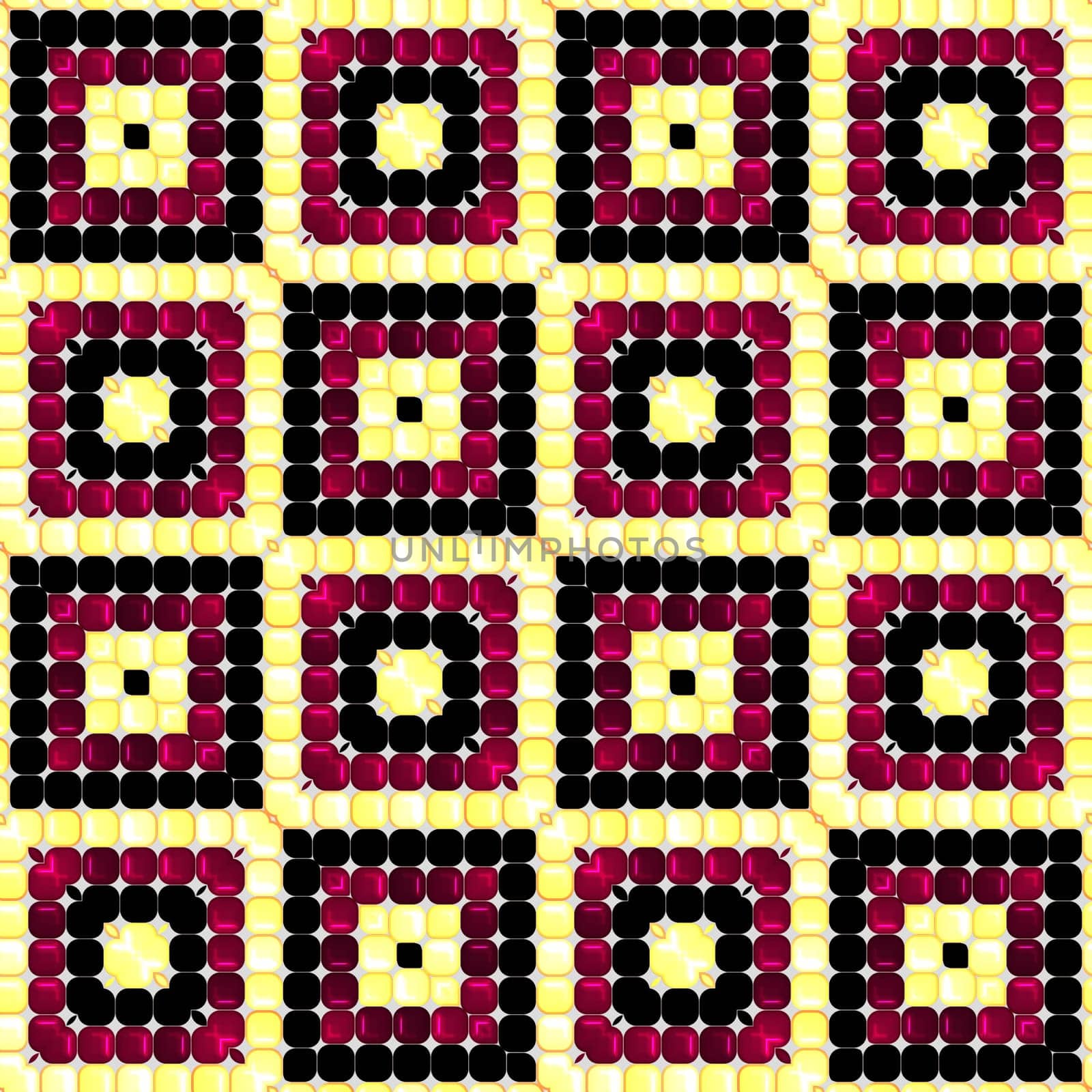 corn square pattern