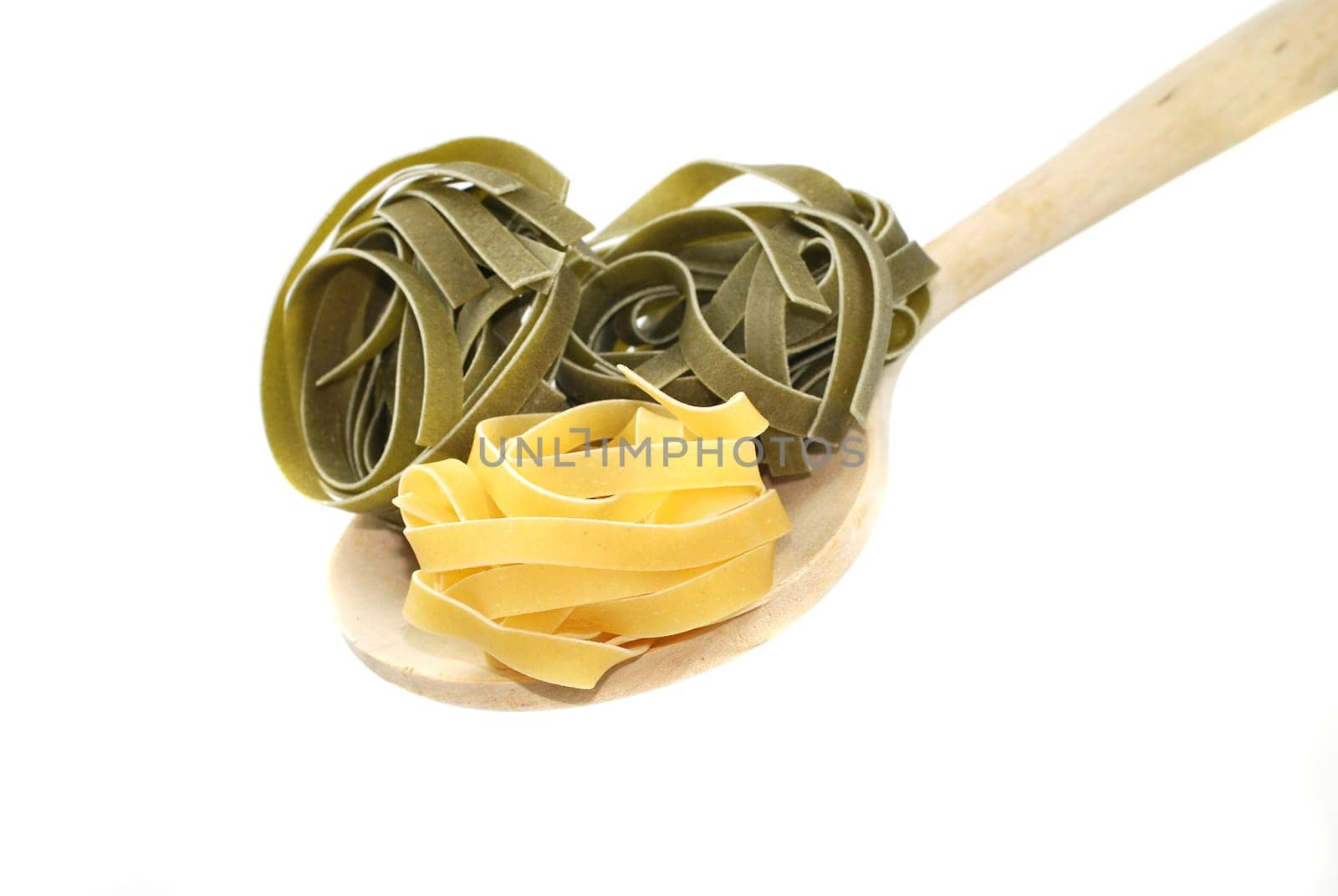 raw ribbon noodles