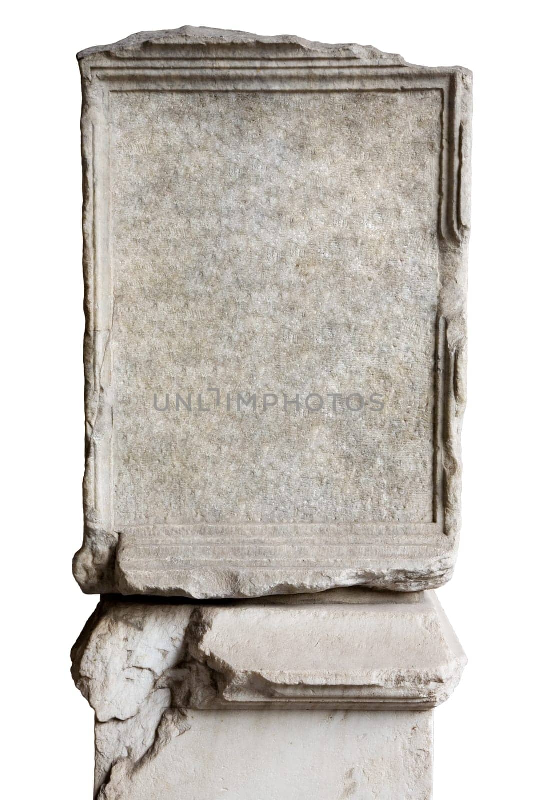 Blank stone in Coliseum
