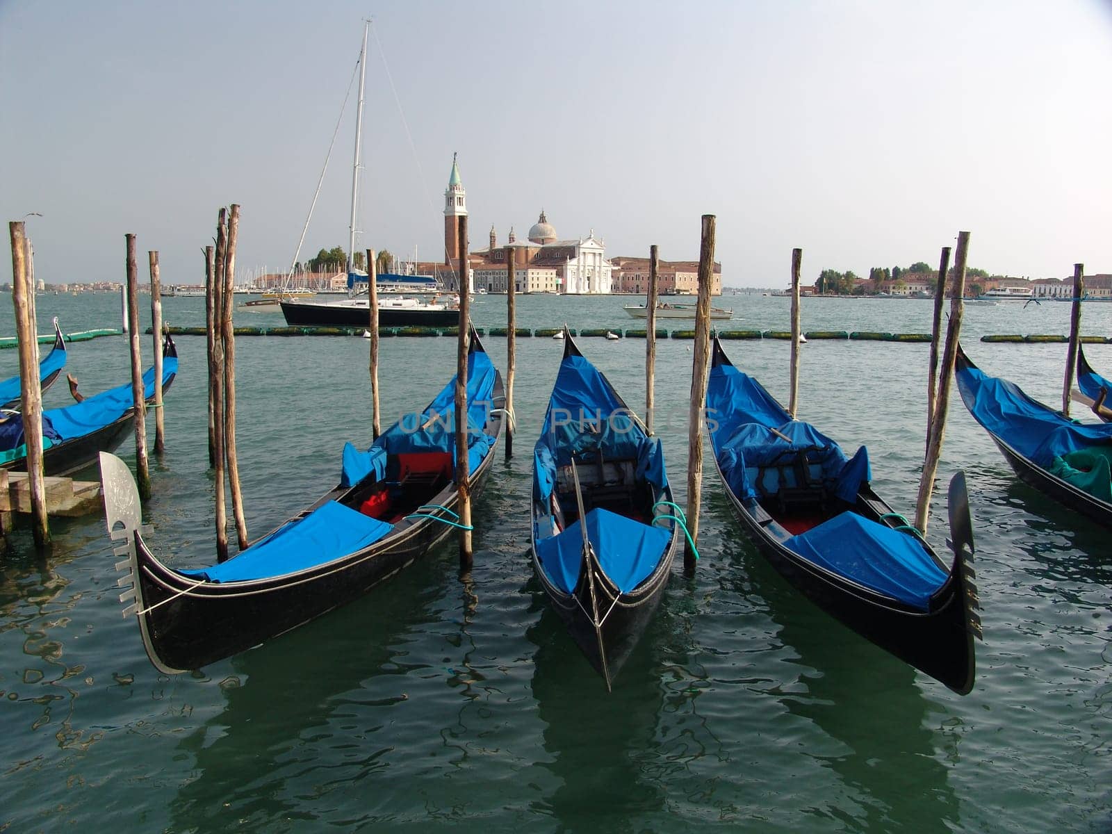 Gondolas in Venice