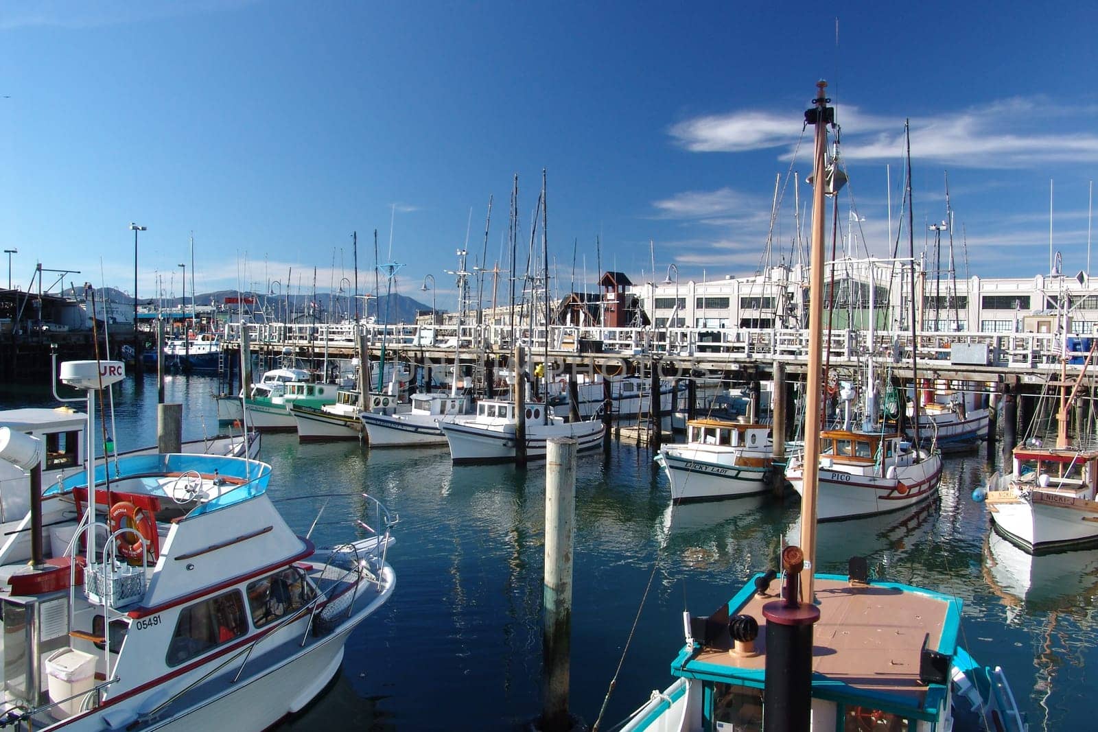 Fishing port in San Francisco