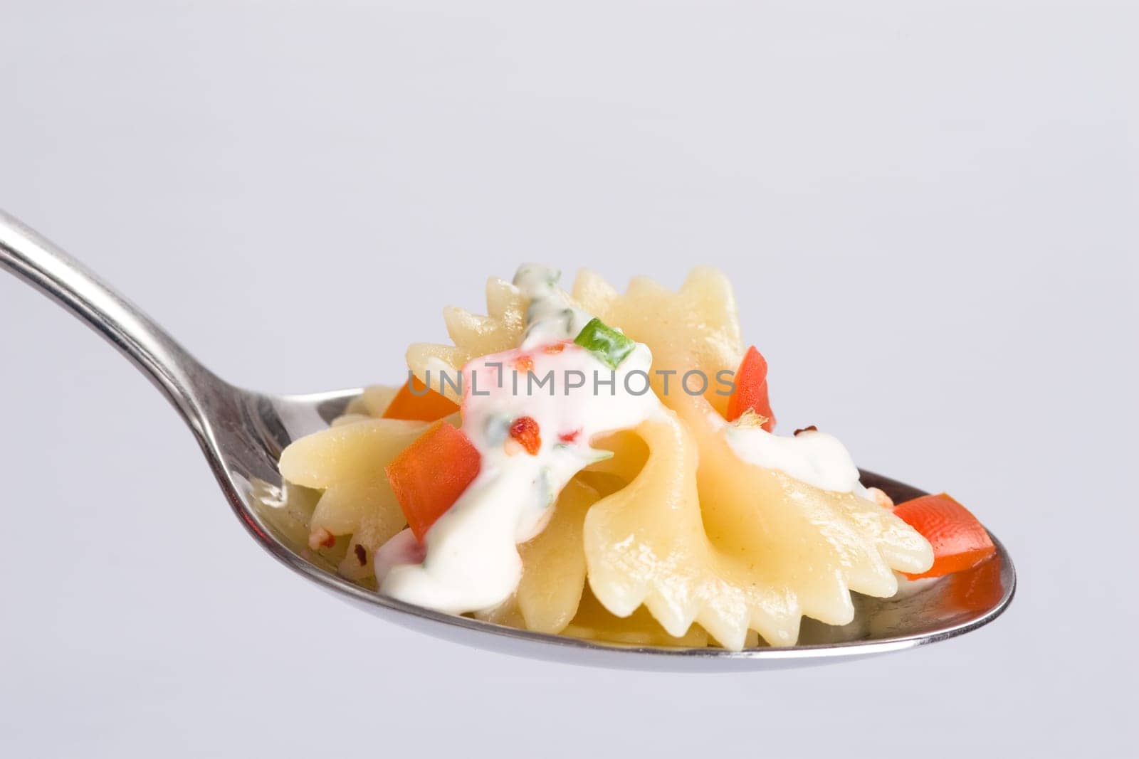 Farfalle with sauce