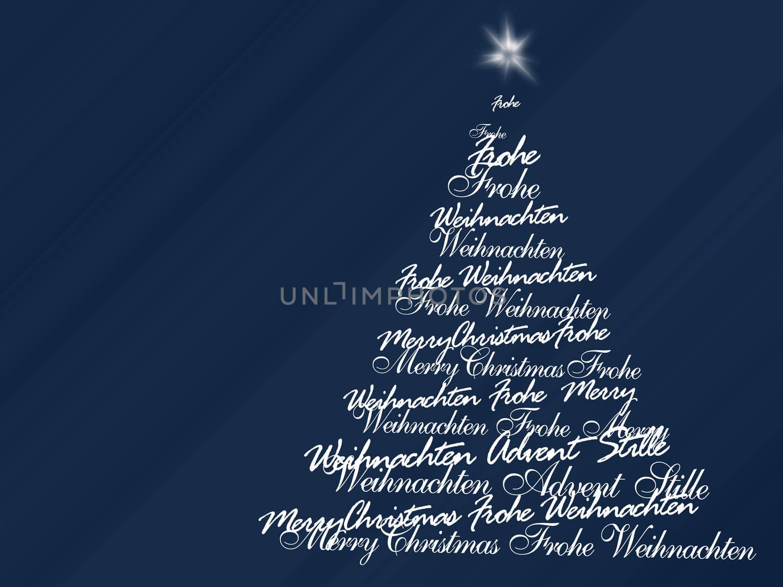 Christmas Tree Font Christmas