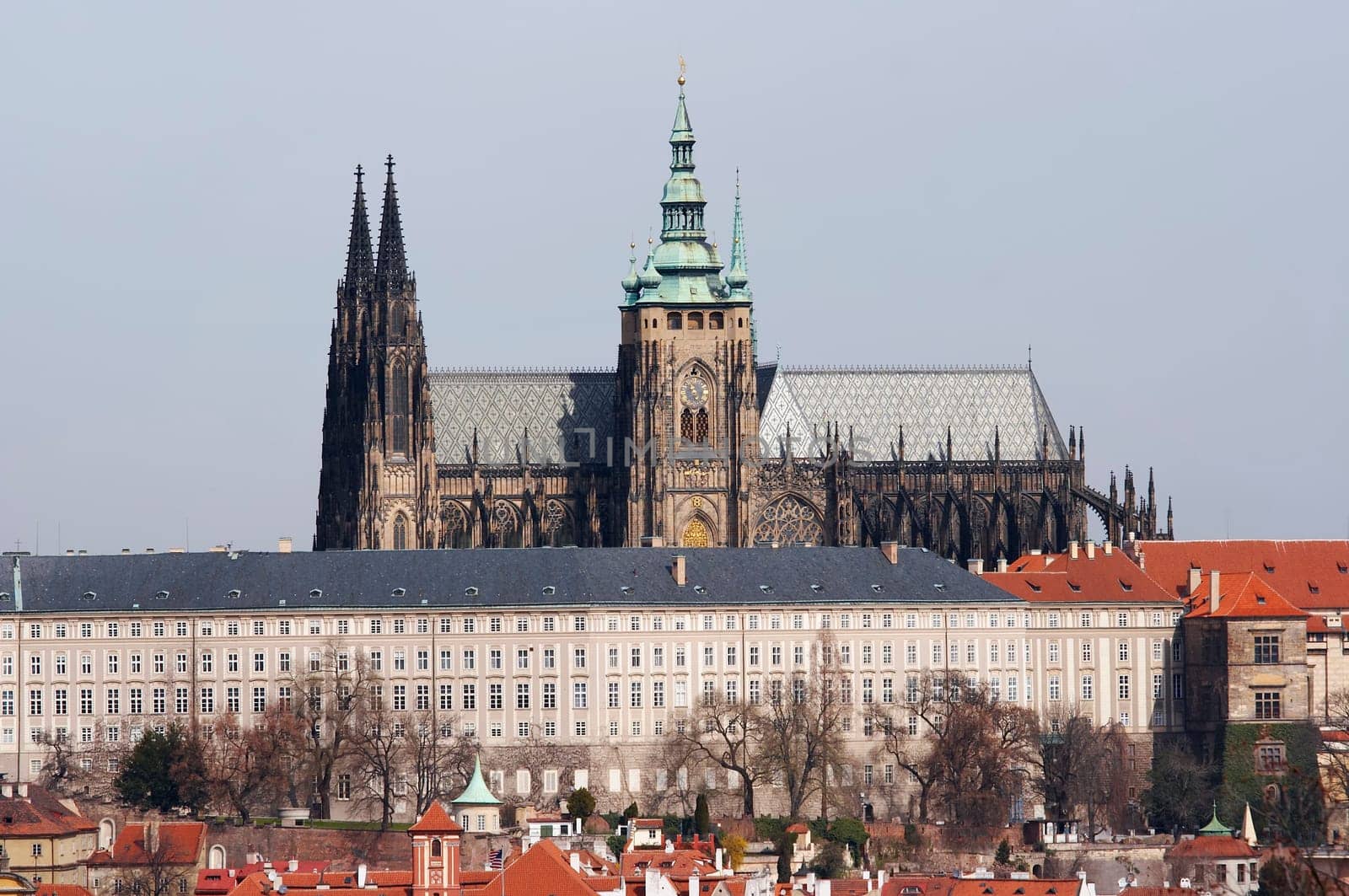 Cathedral of St Vitus and Prague castle