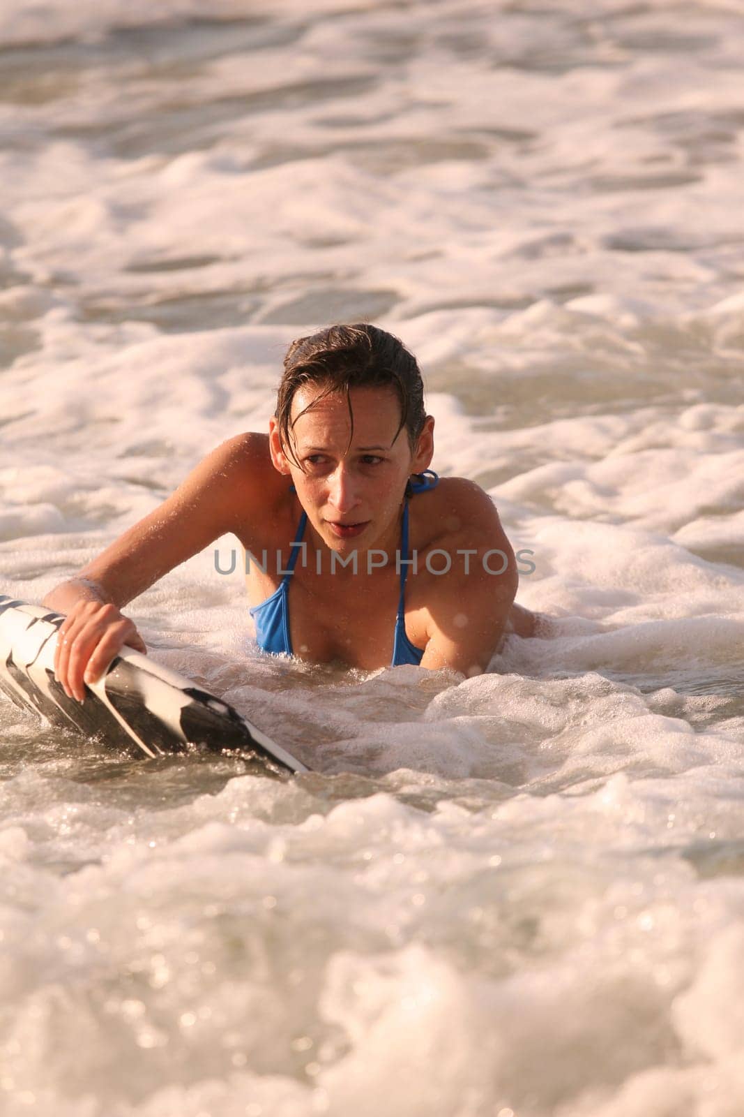 Surfing on Boogieboard