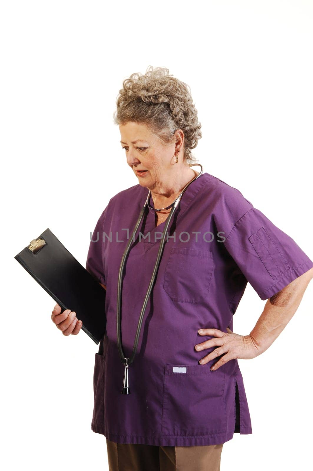 Senior nurse.