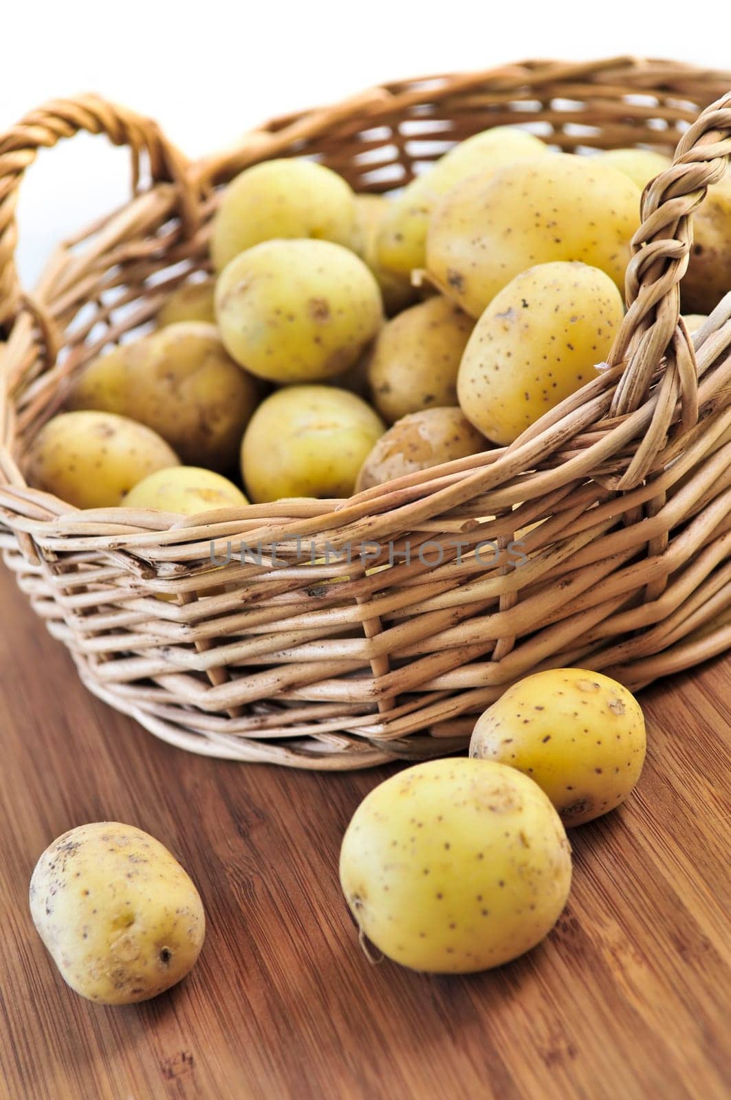 Row potatoes