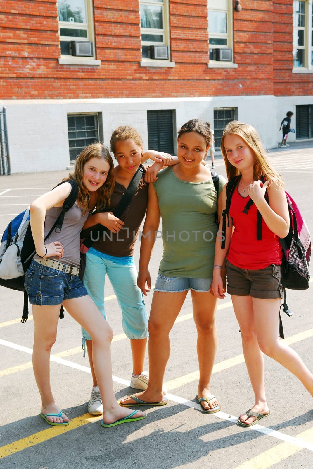 School girls