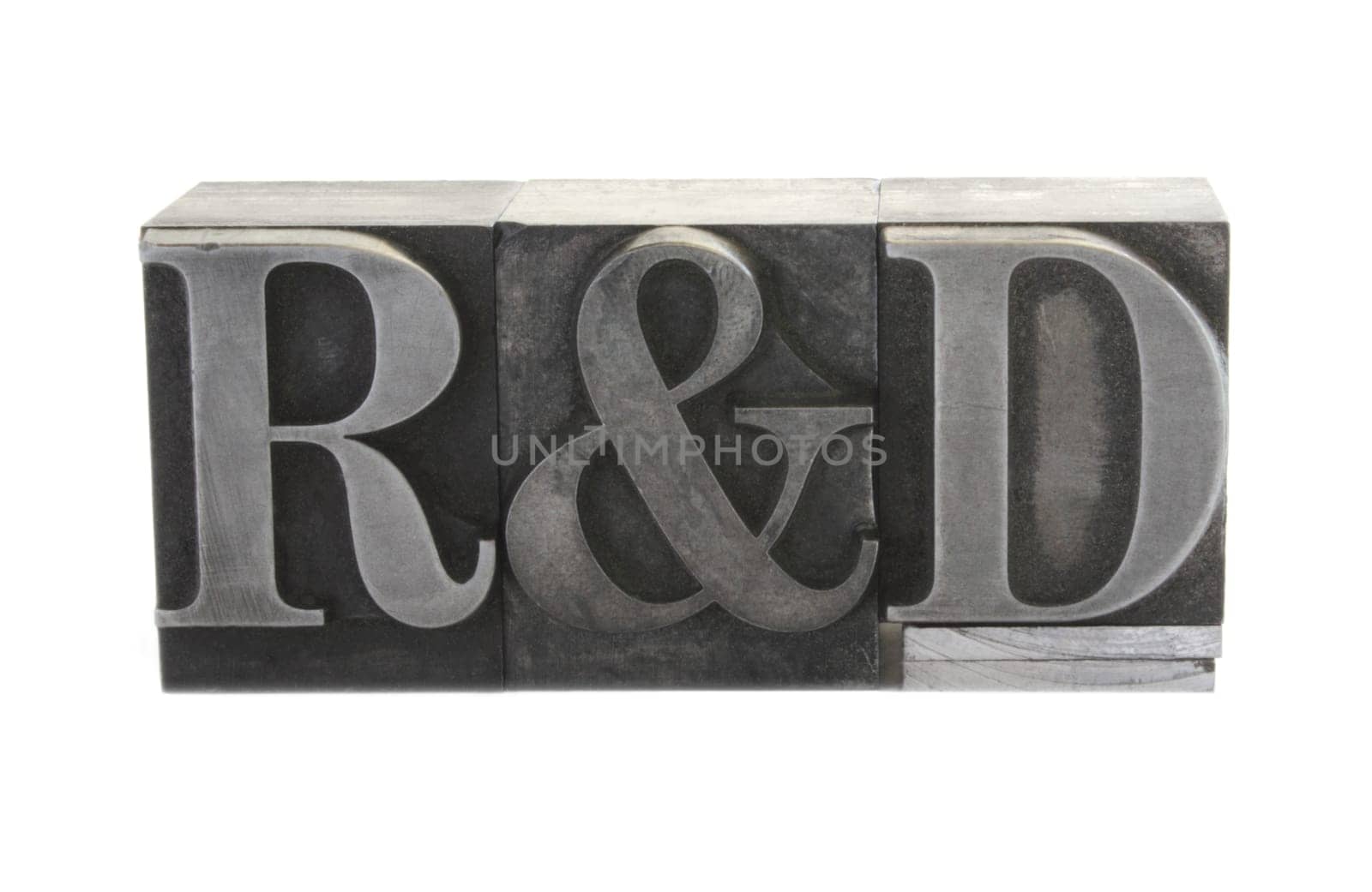R and D in old metal type