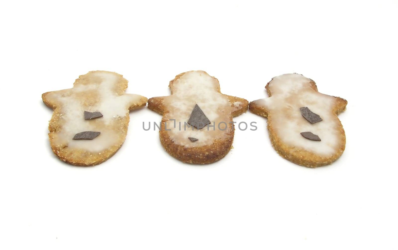 Selfmade wholemeal christmas cookies