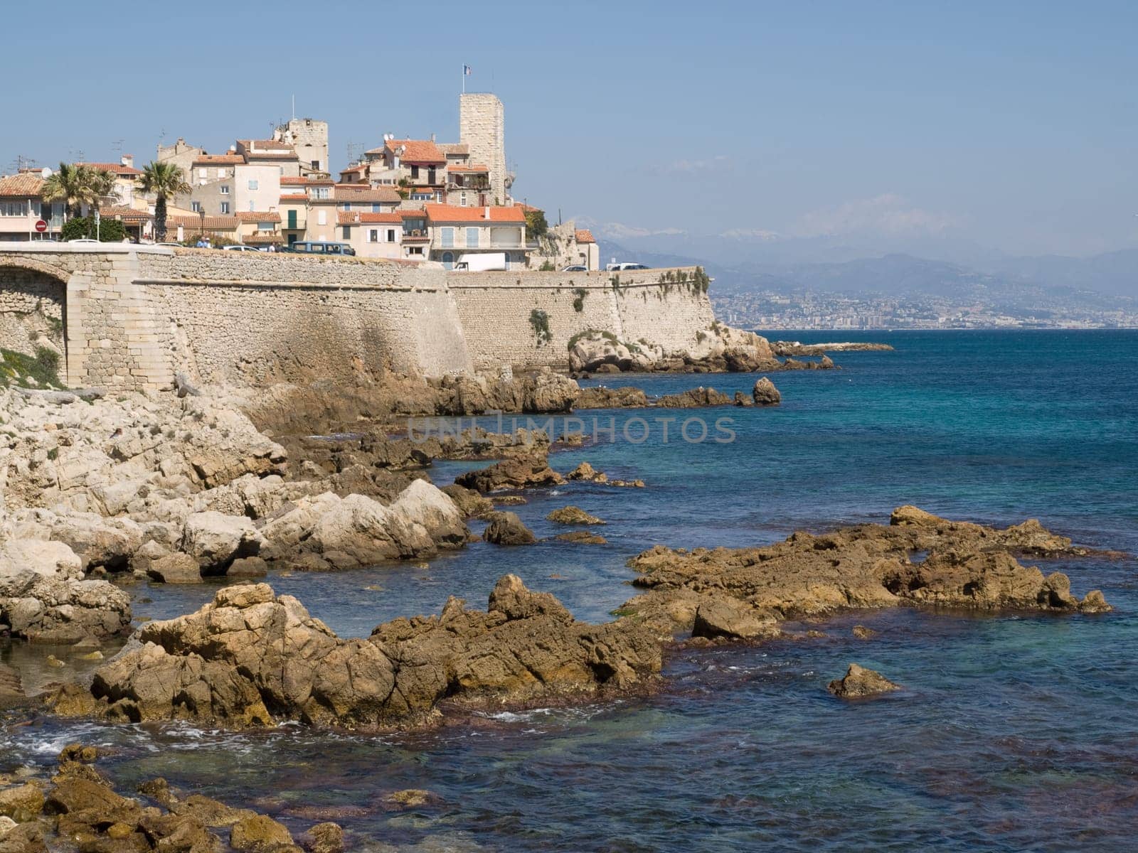 coastline at Antibes, France