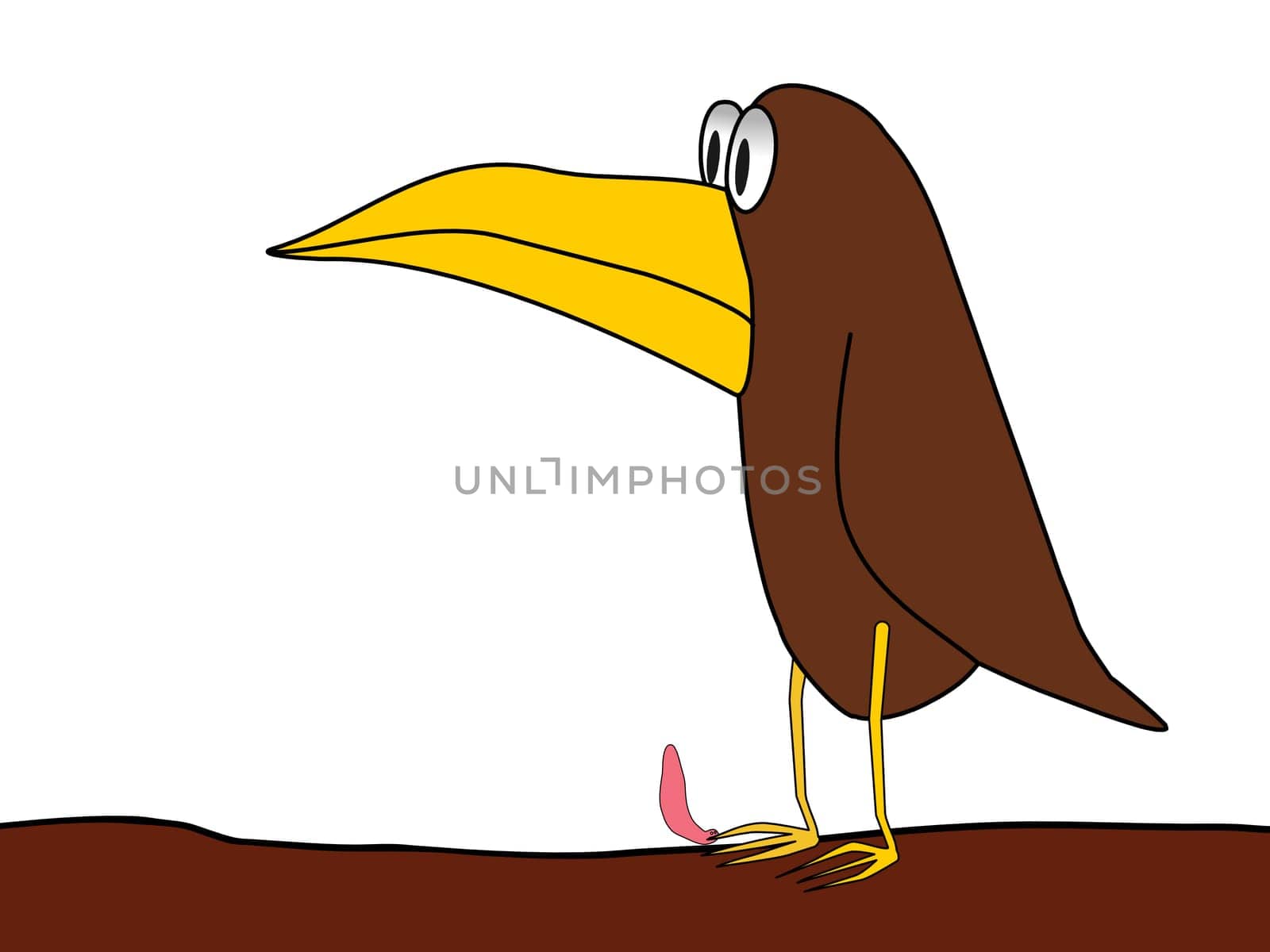 duel - bird and worm