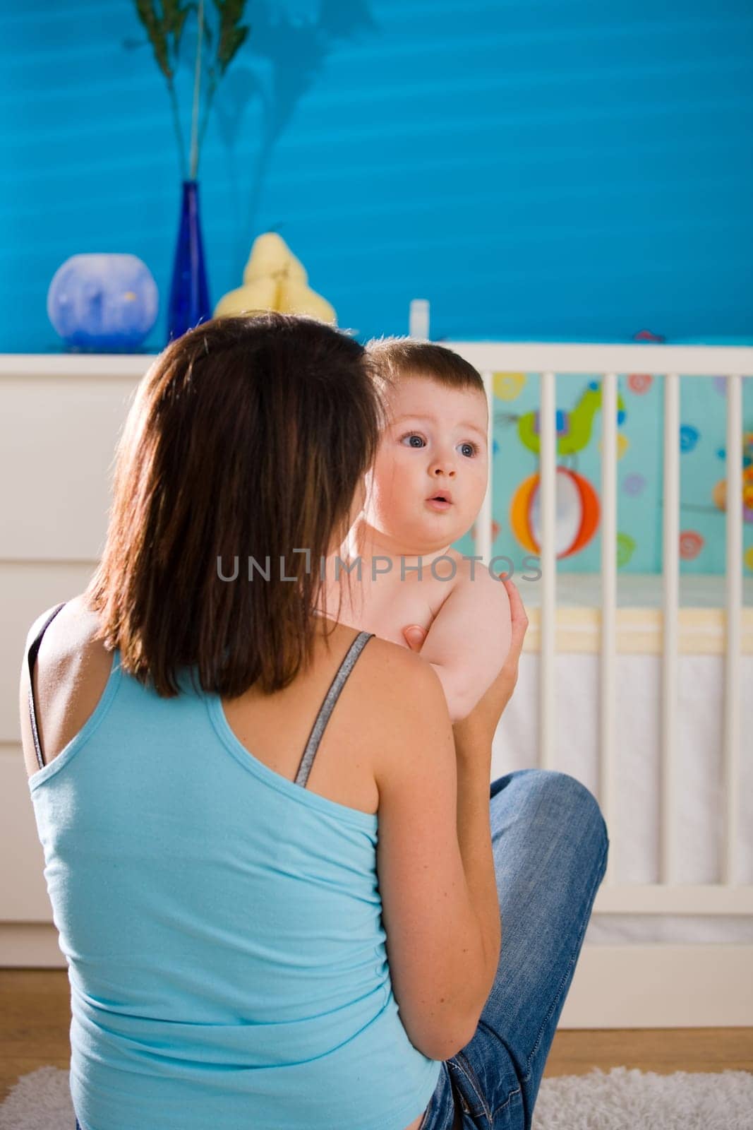 Mother and baby