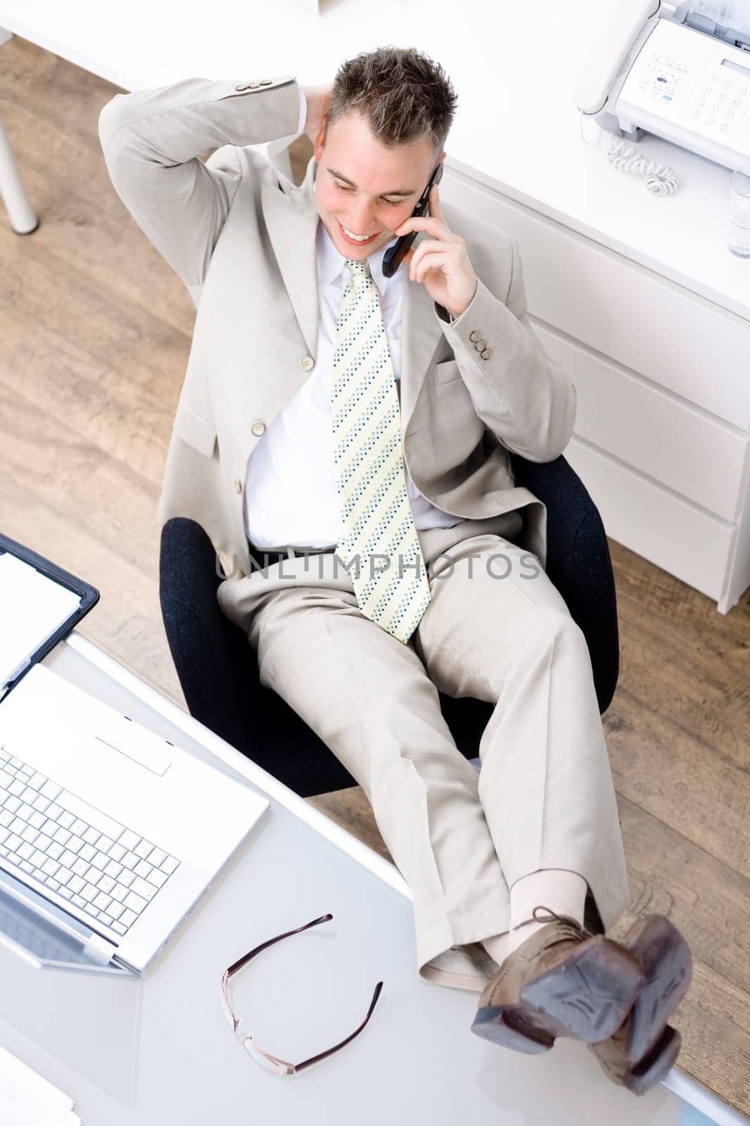 Easy businessman