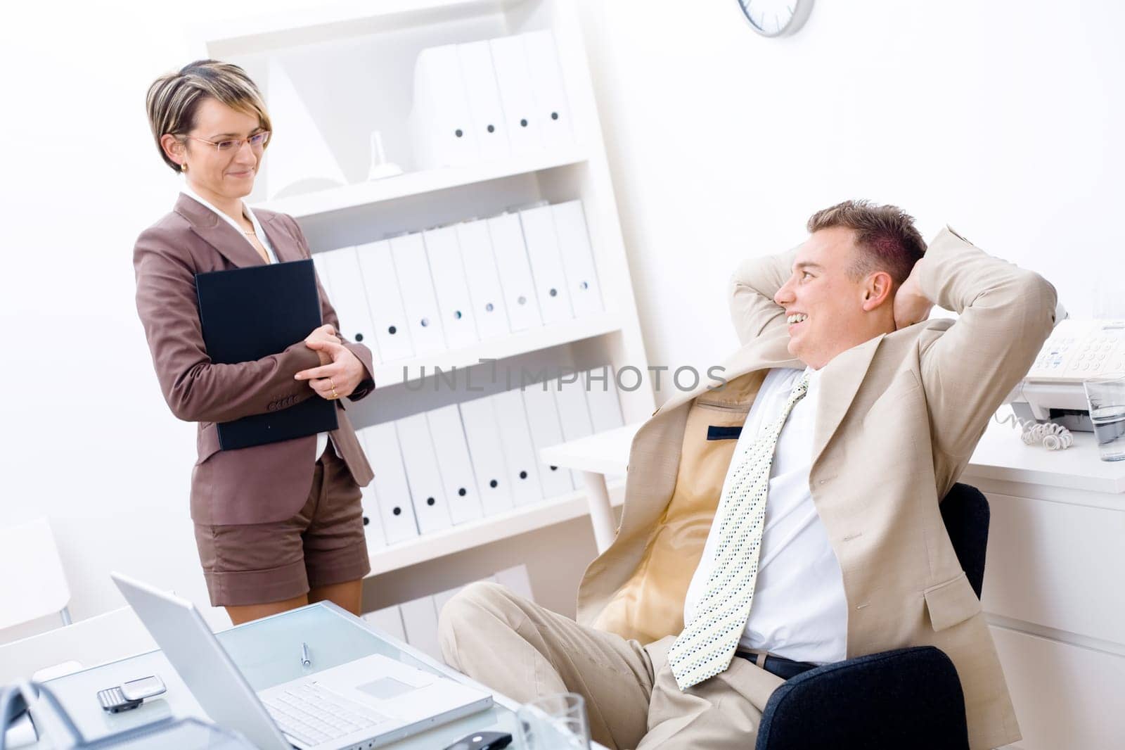 Boss and Secretary