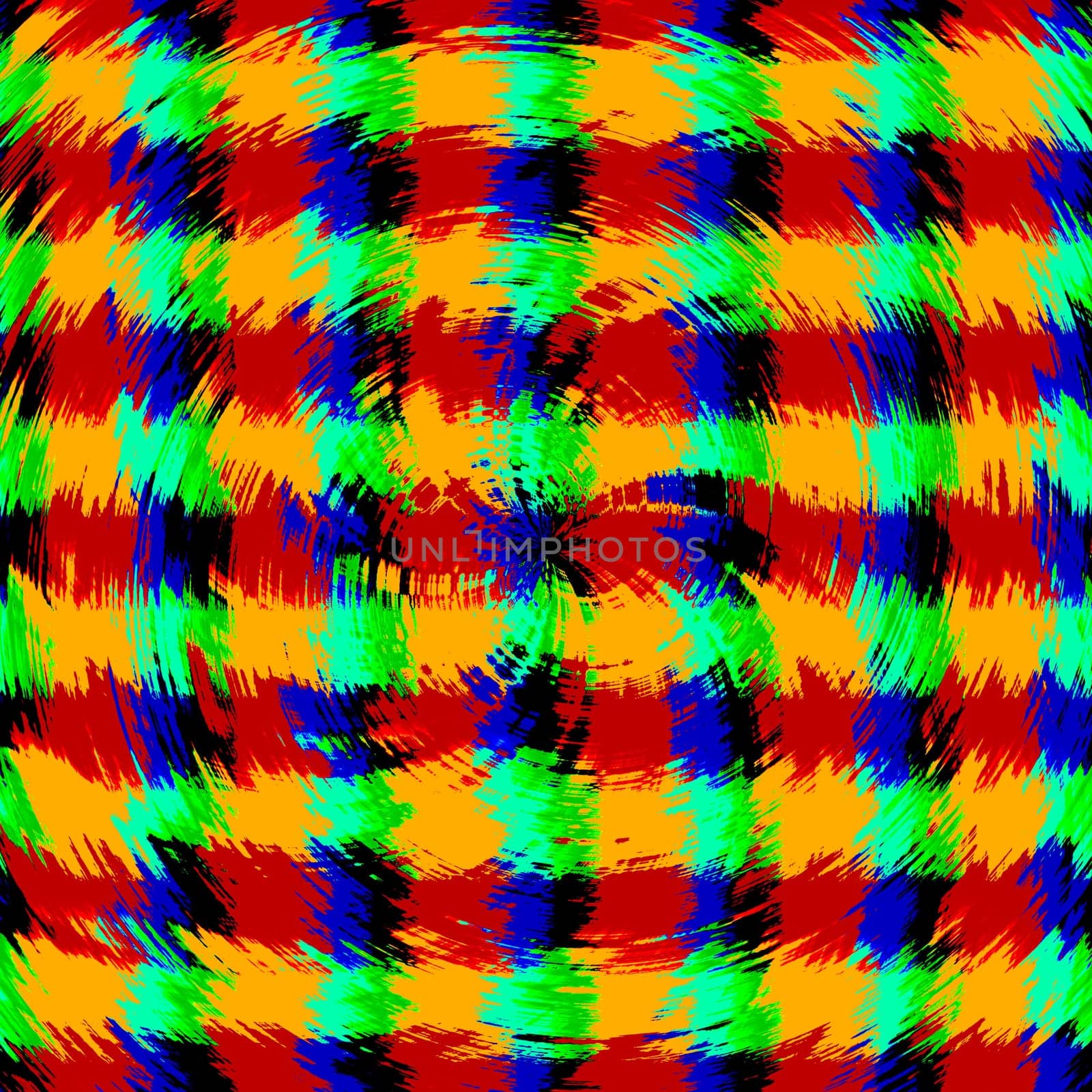 bright colored swirl pattern