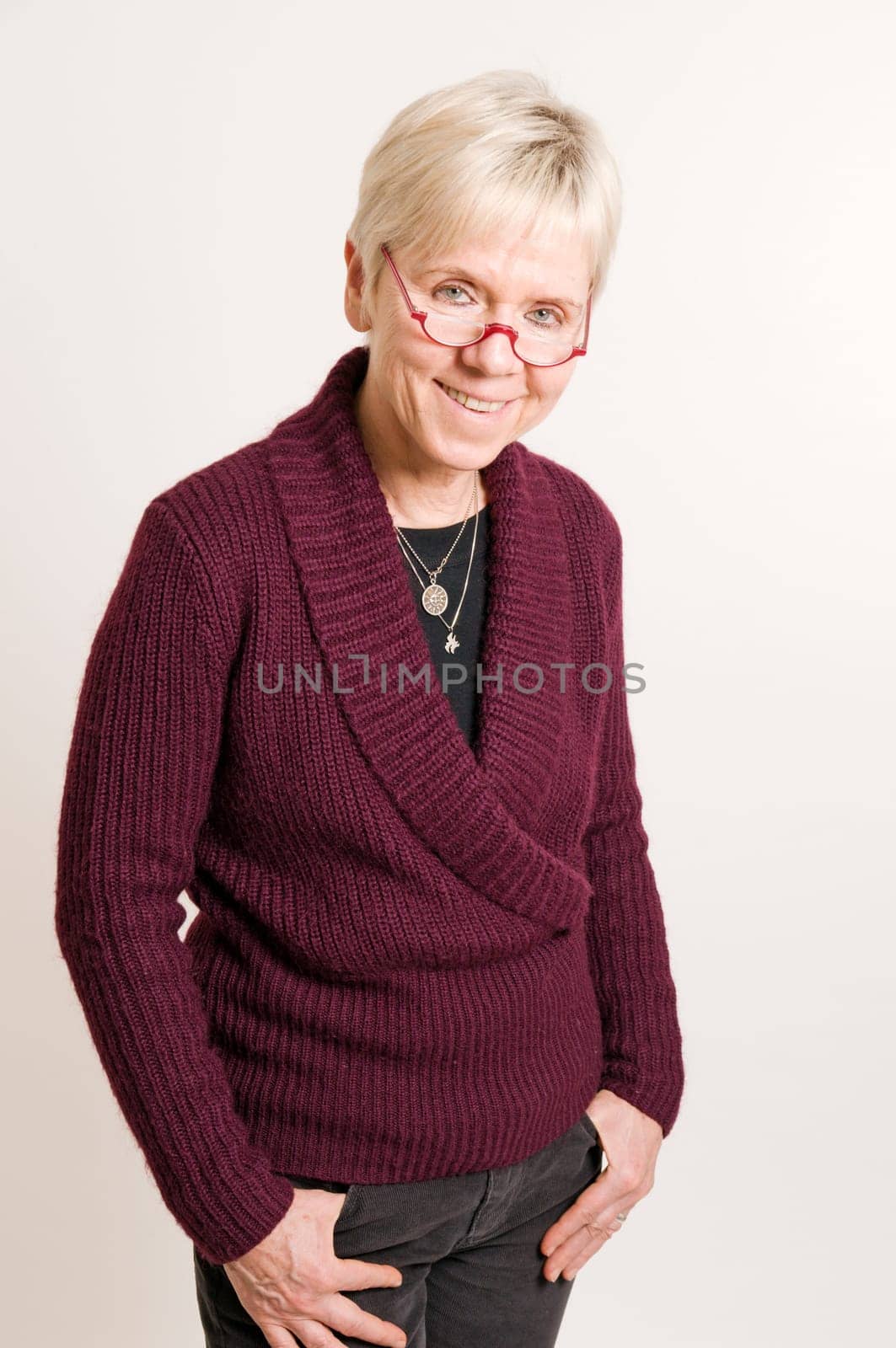 laid back mature woman