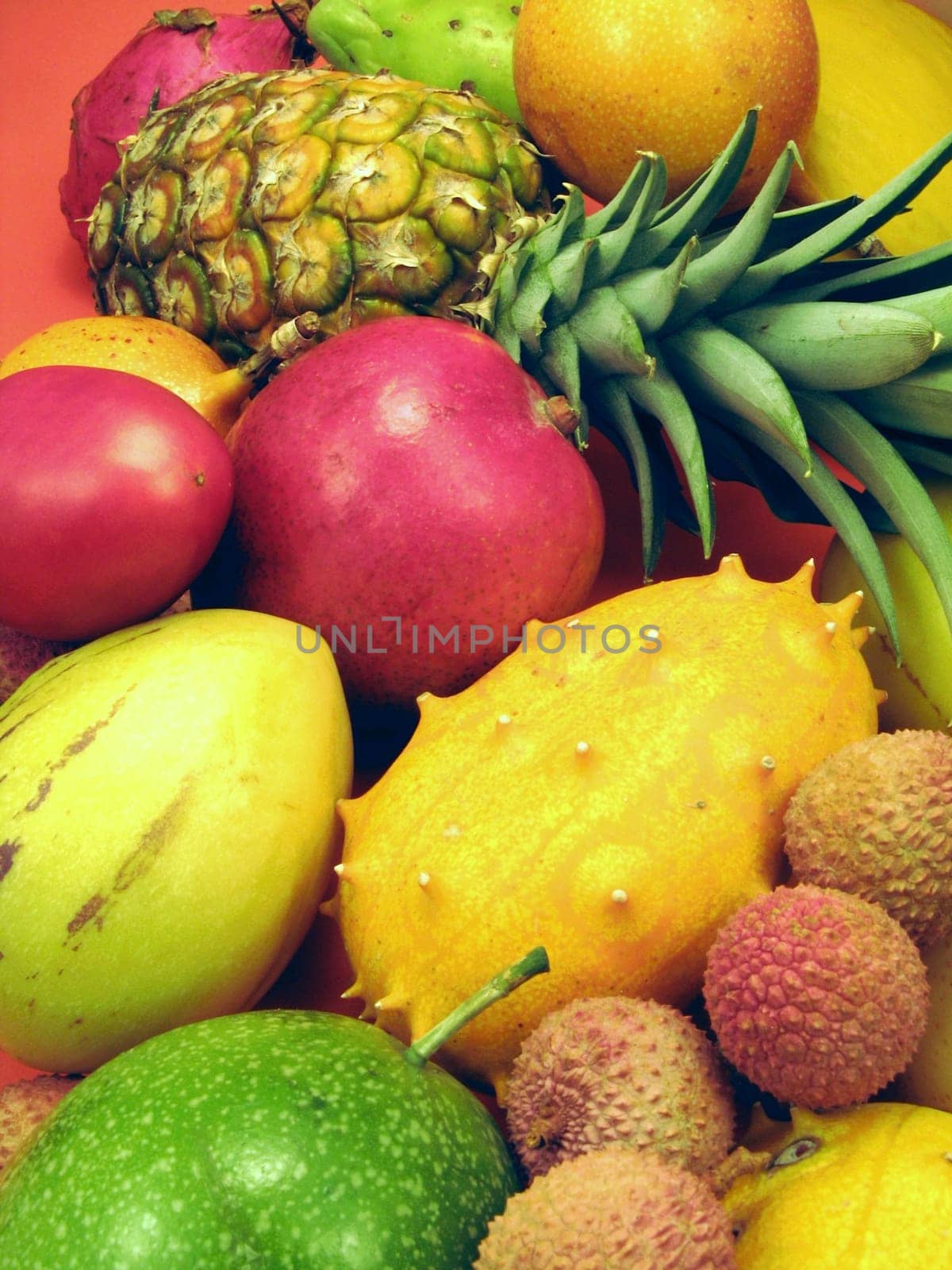 Tropical fruits and vegetables