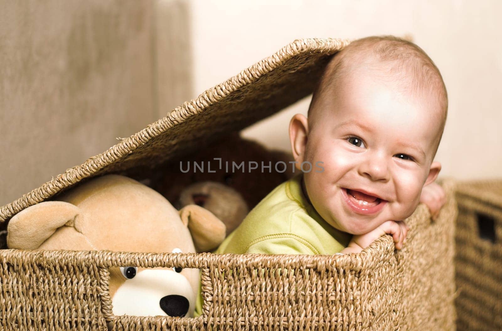 Baby in the basket