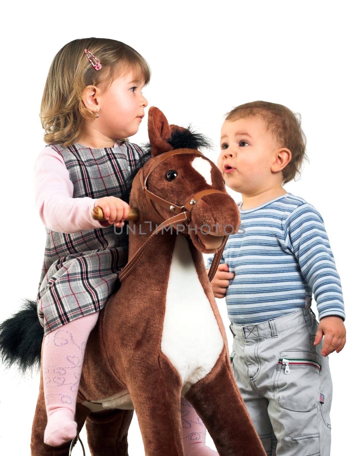 Children play together