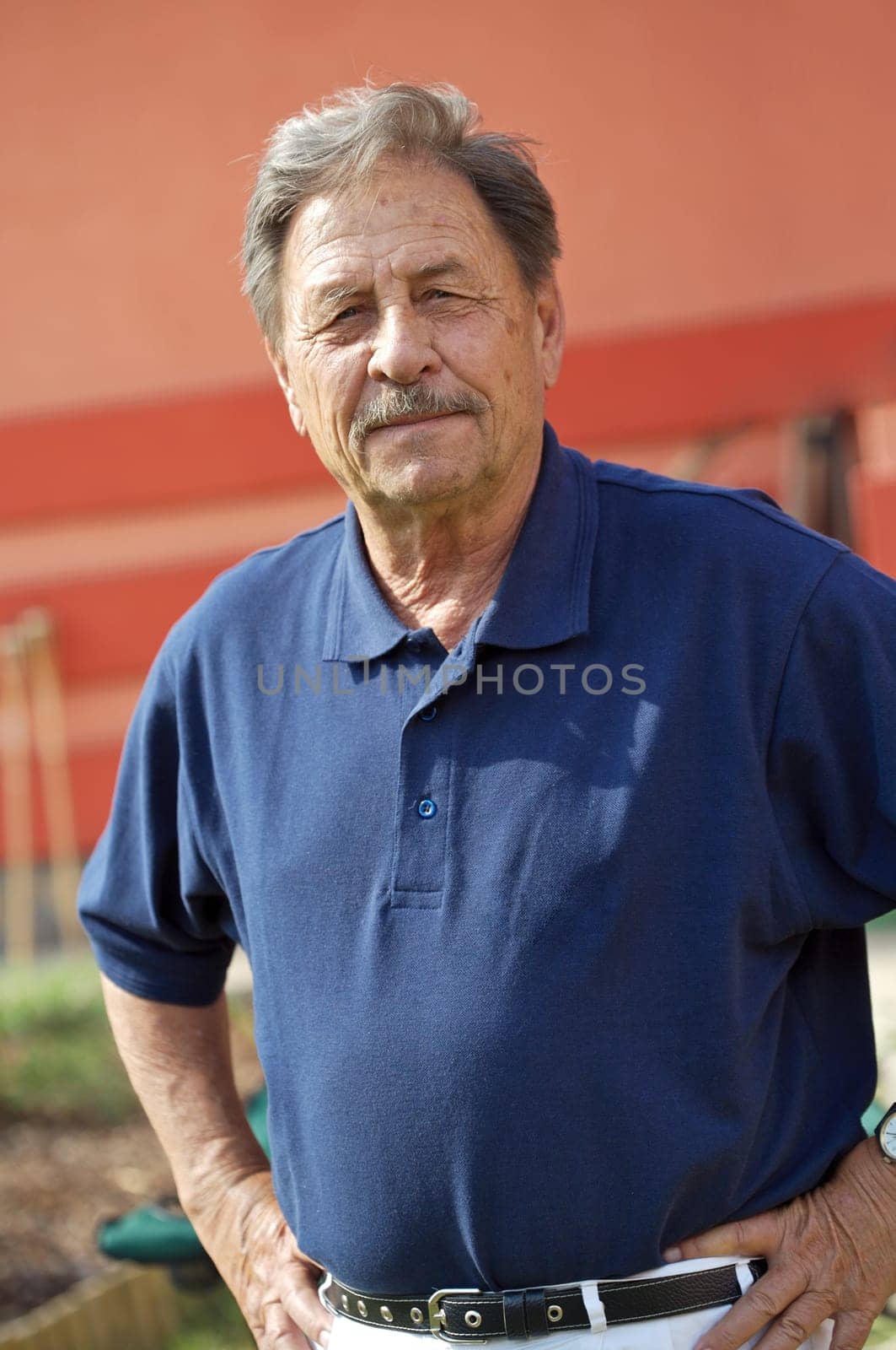 Healthy mature man