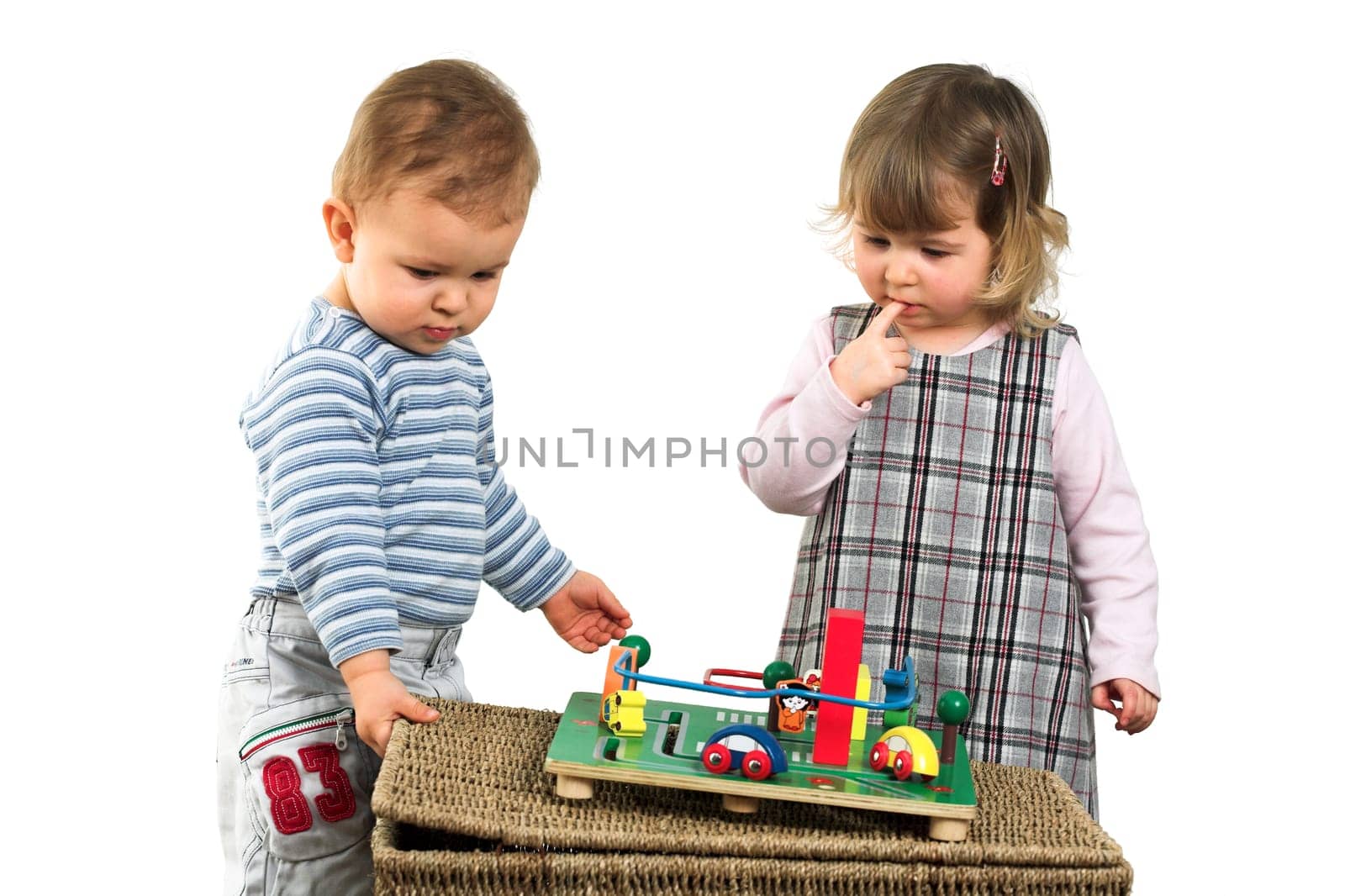Children play together