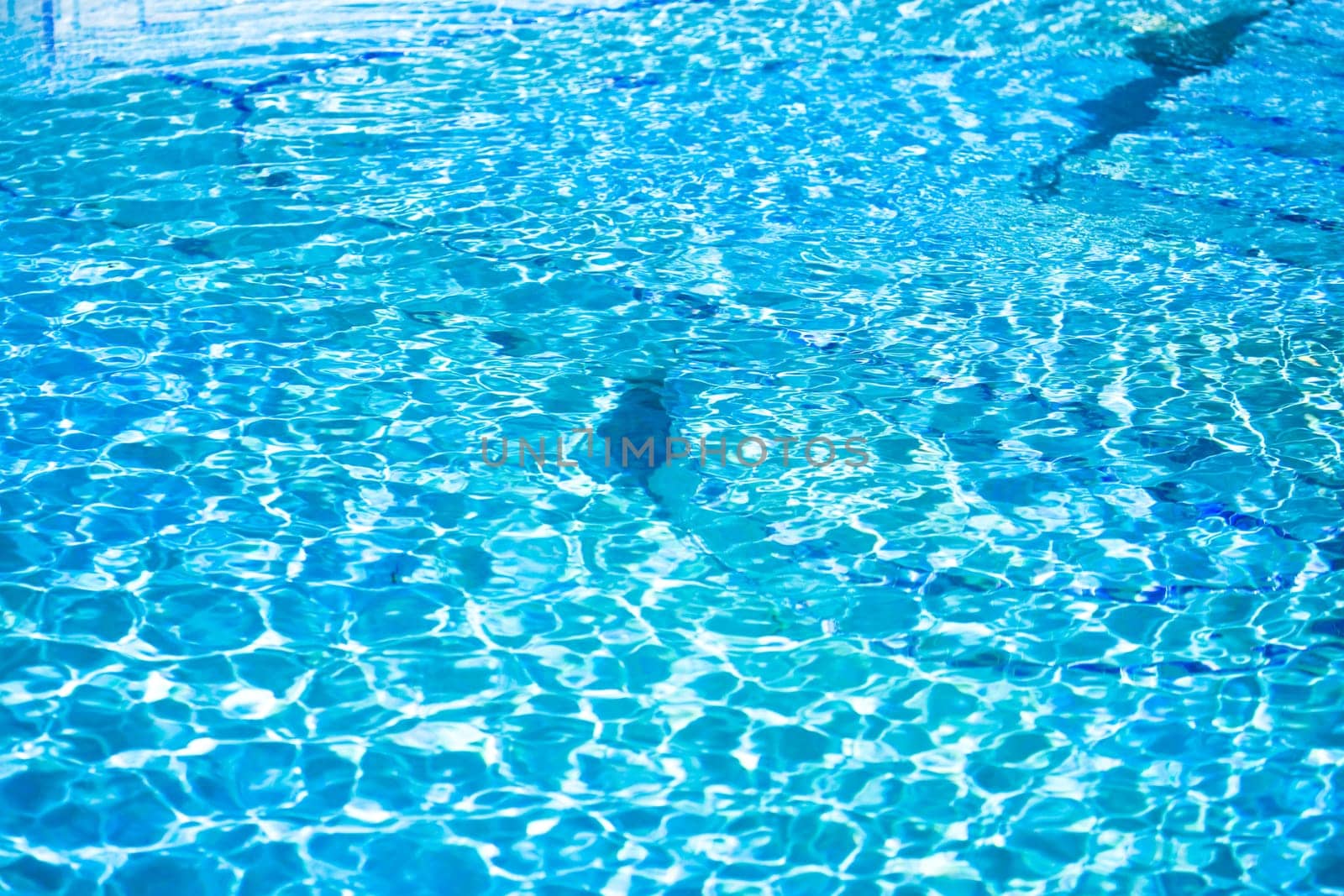Blue water texture