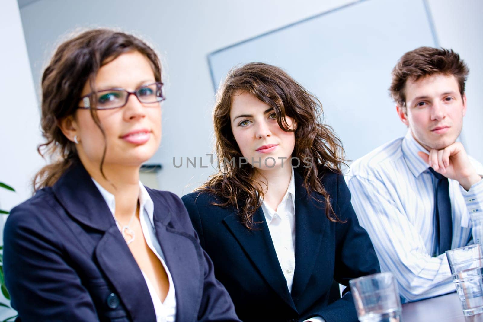 Team of business people