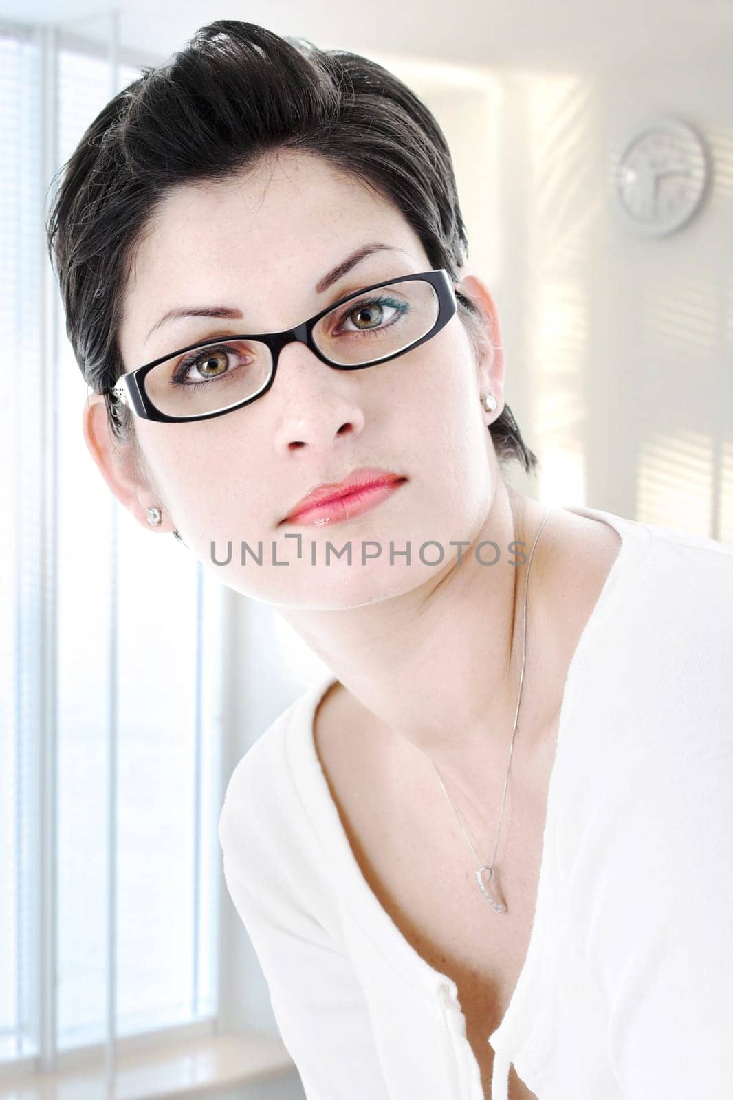 Beautiful young businesswoman