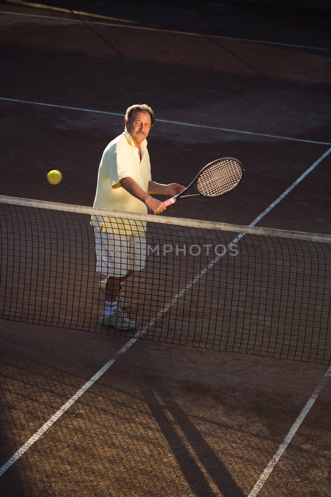 Active Senior man