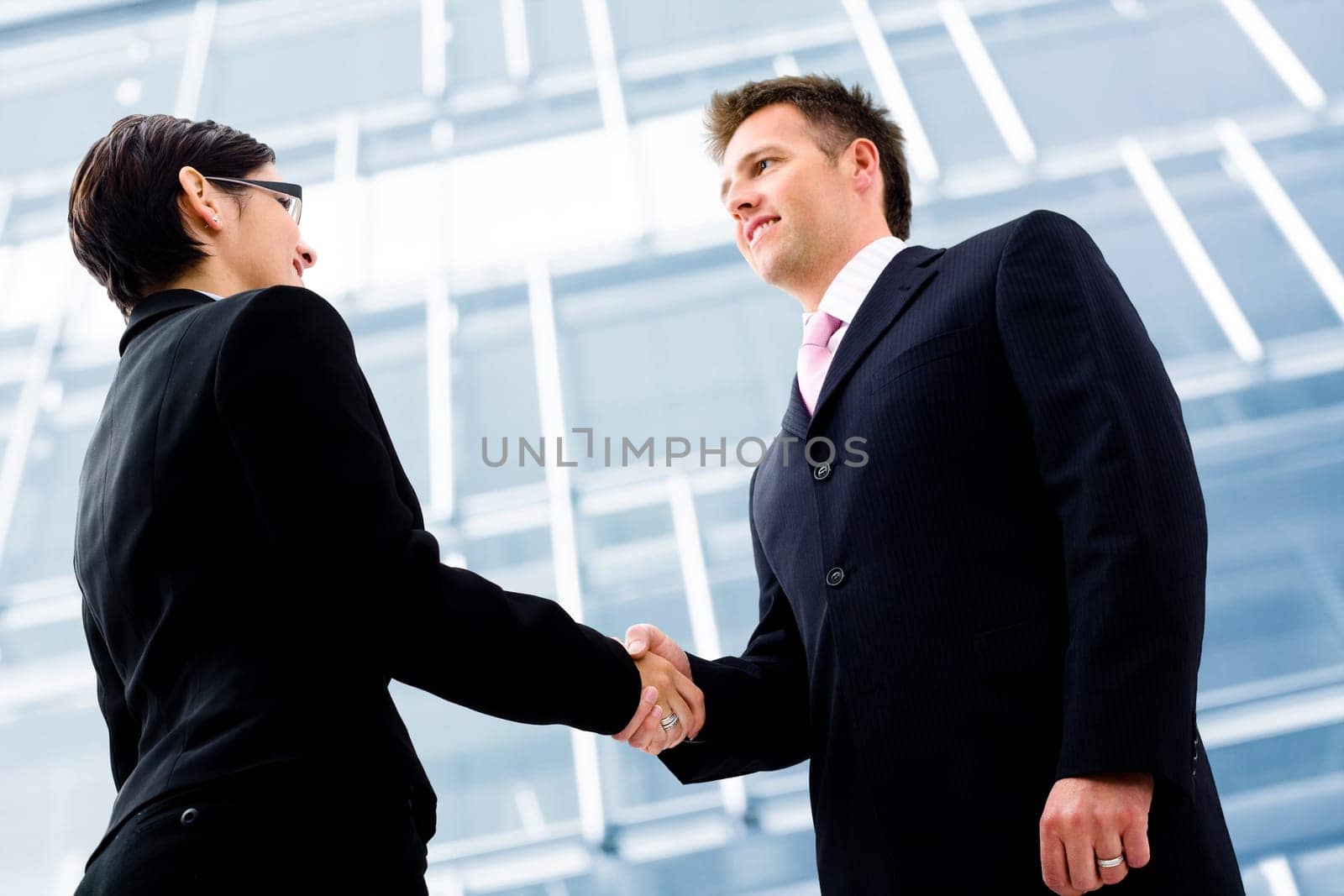 Business handshake