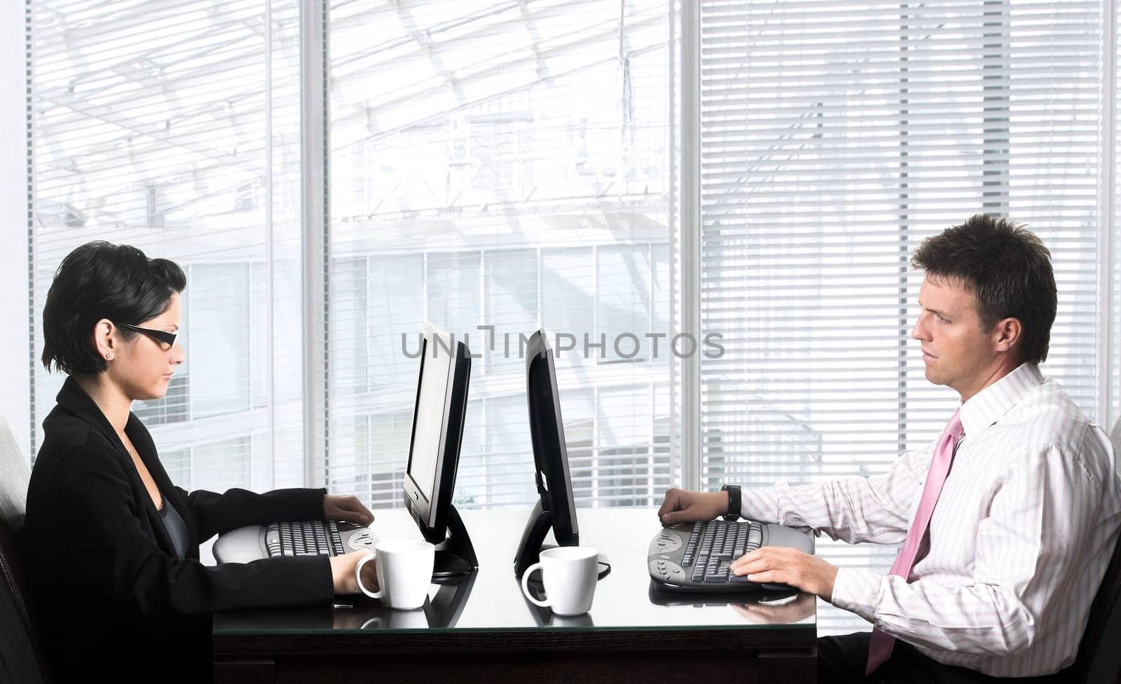 Office workers