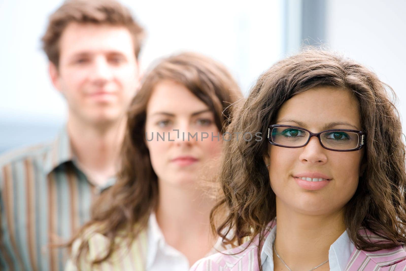 Casual business team