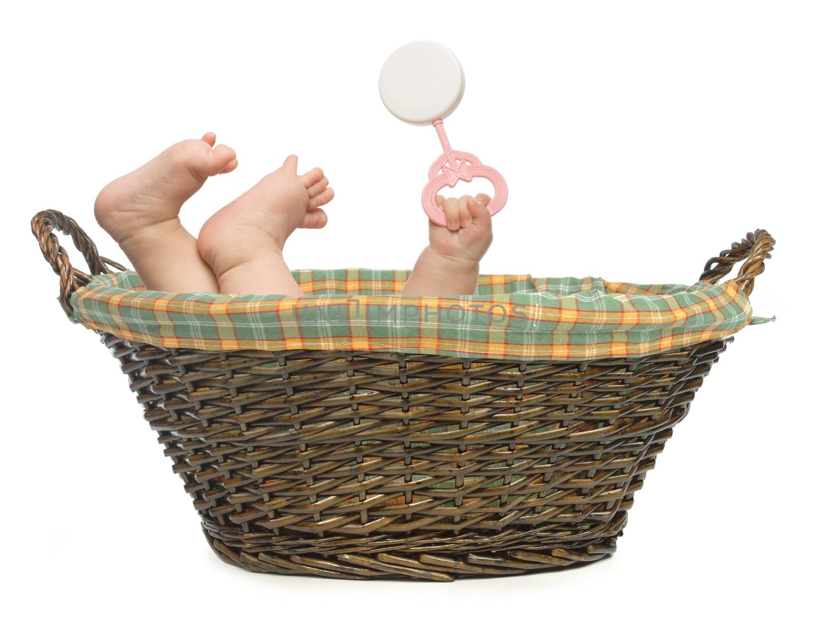 Baby in Basket