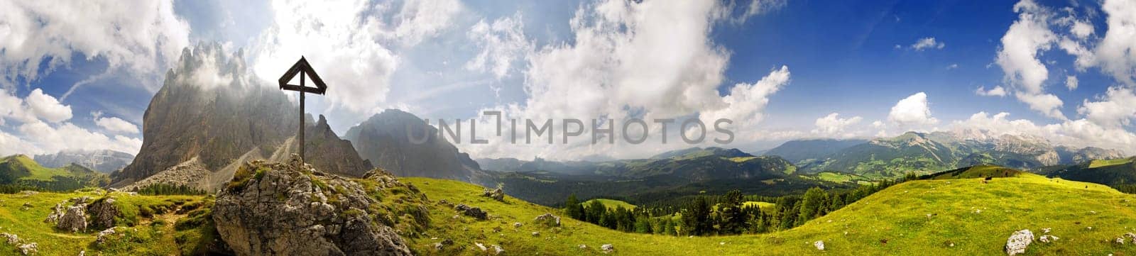 Piz Ciaulong Panorama