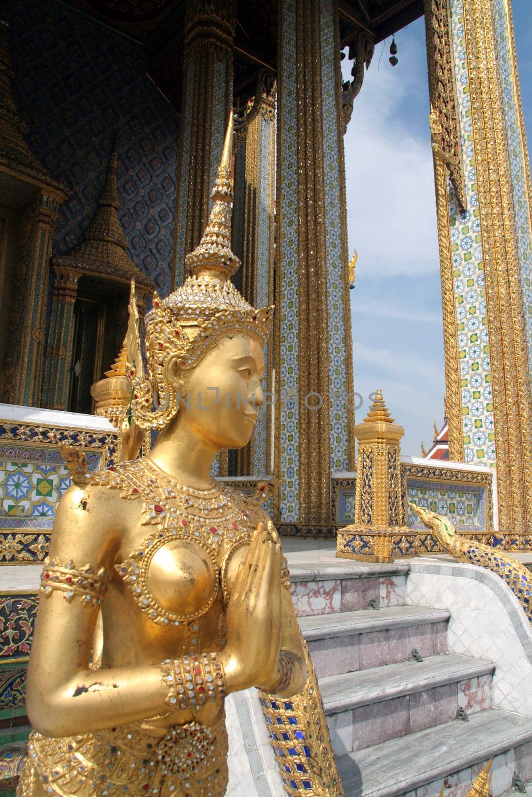 Statue in a Bangkok temple - Thailand